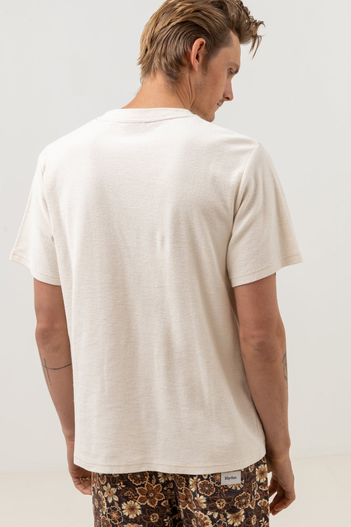 Vintage Terry Short Sleeve T-Shirt Natural