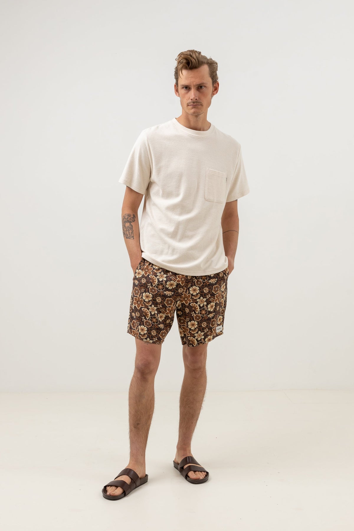 Vintage Terry Short Sleeve T-Shirt Natural