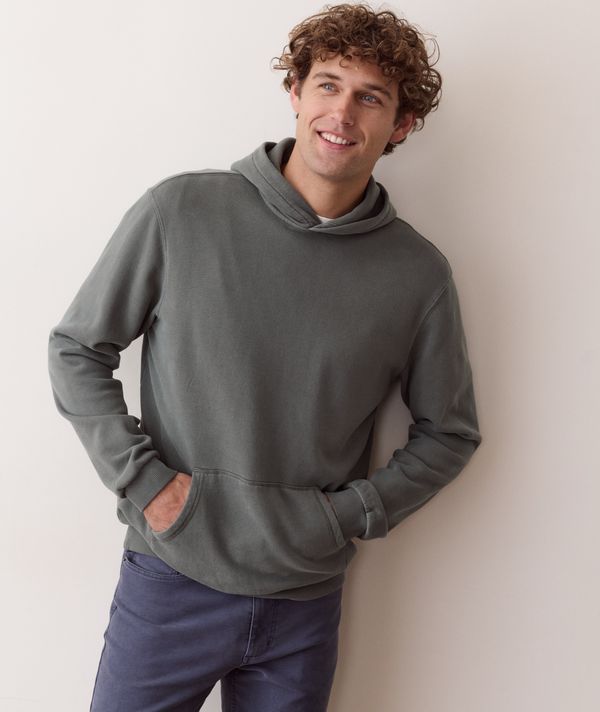 Relaxed Cloud 9 Fleece Hoodie Balsam Green