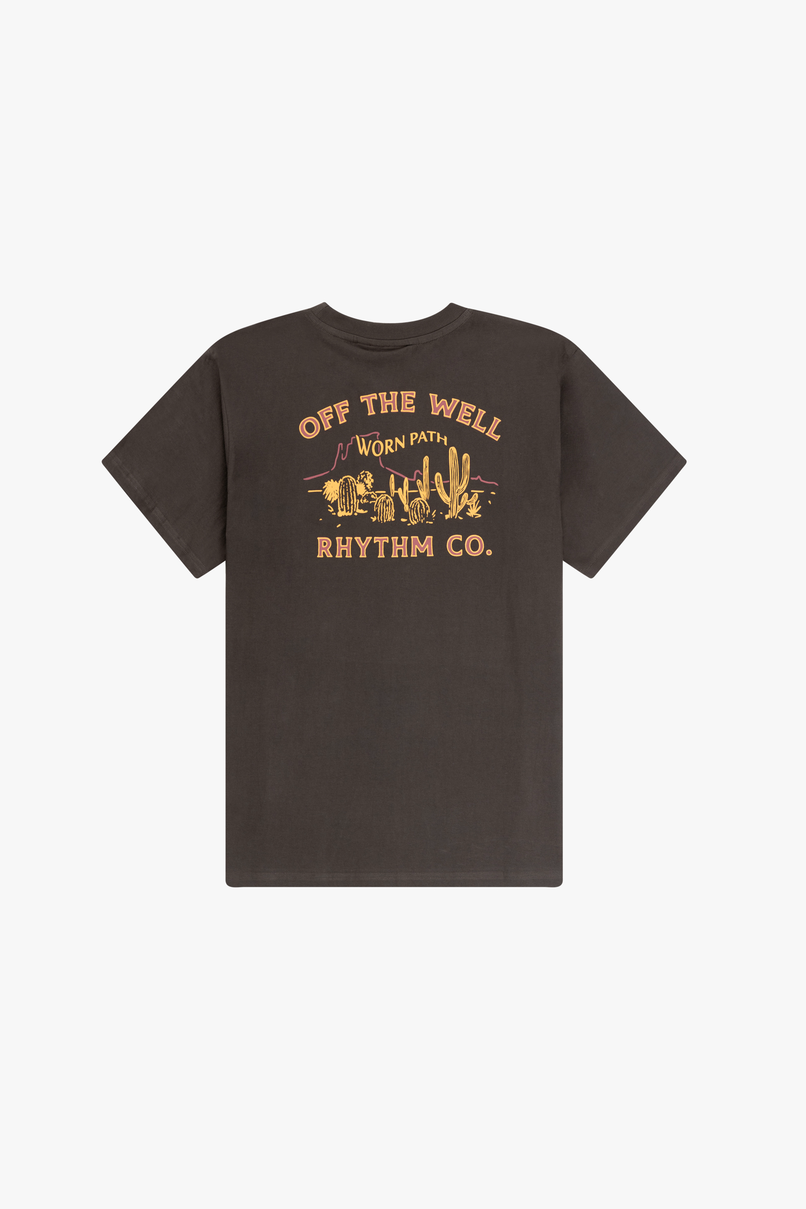 Worn Path Short Sleeve T-Shirt Vintage Black