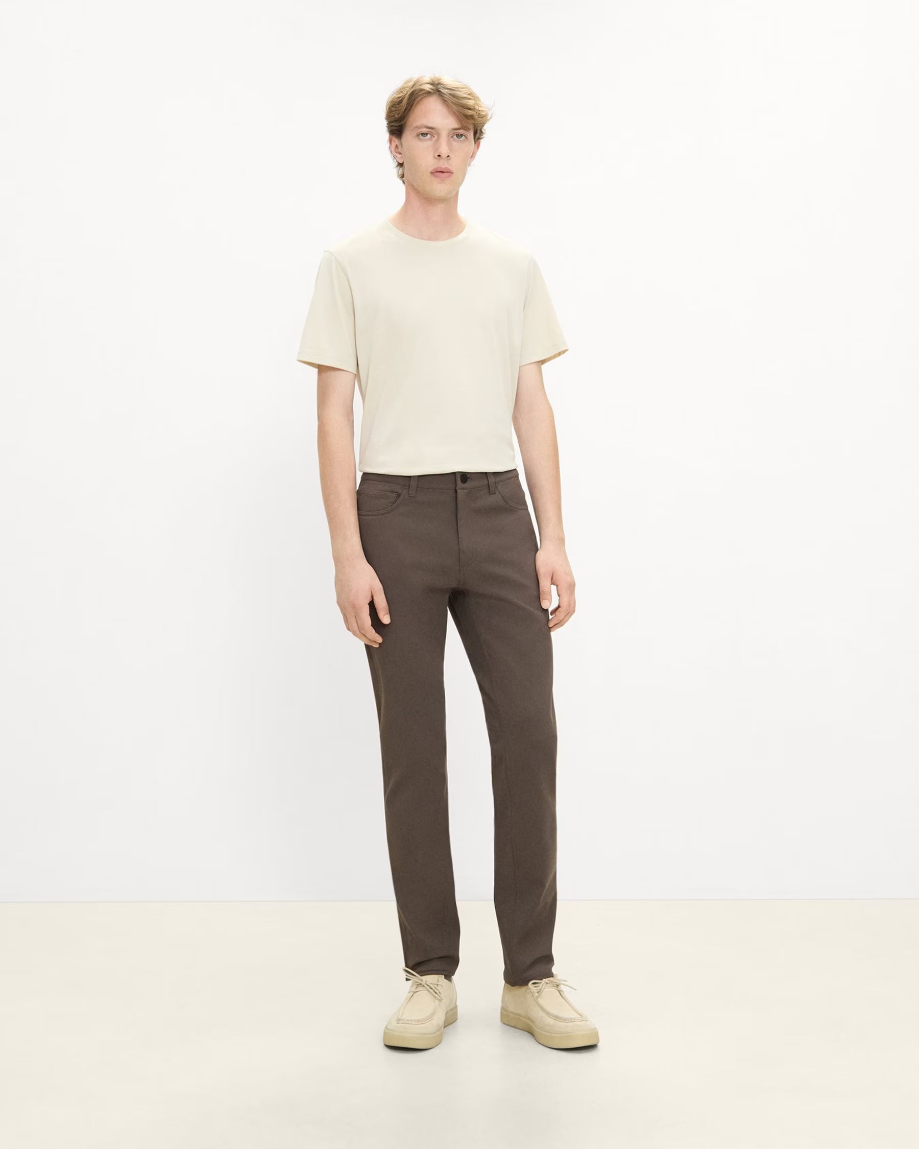 Raffi Pant in Neoteric Twill Classic Brown