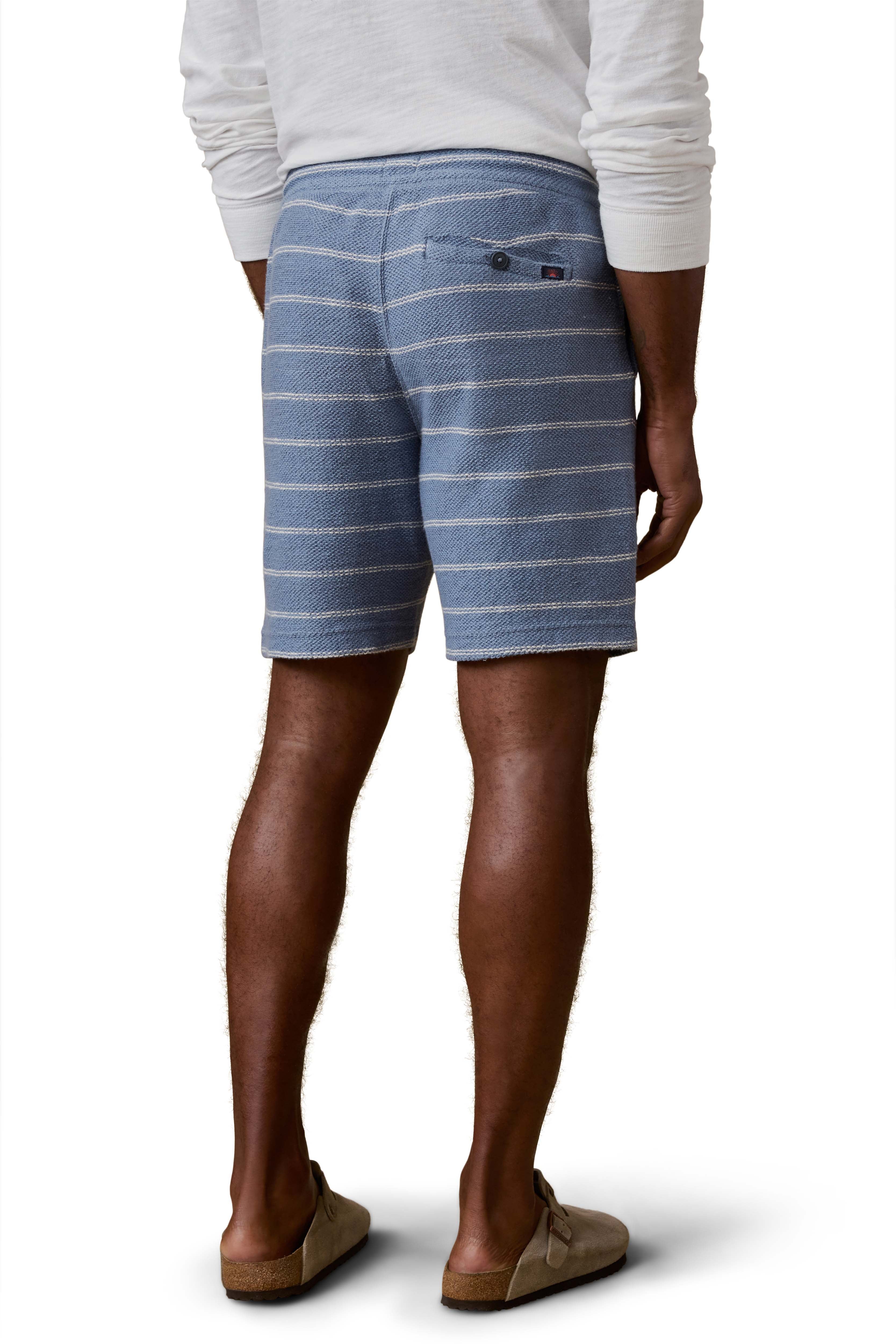 Whitewater Sweatshort Seabrook Stripe