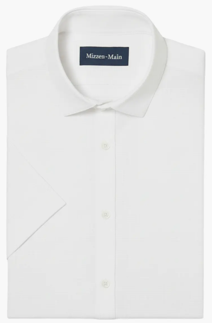 Porter Short Sleeve Shirt White