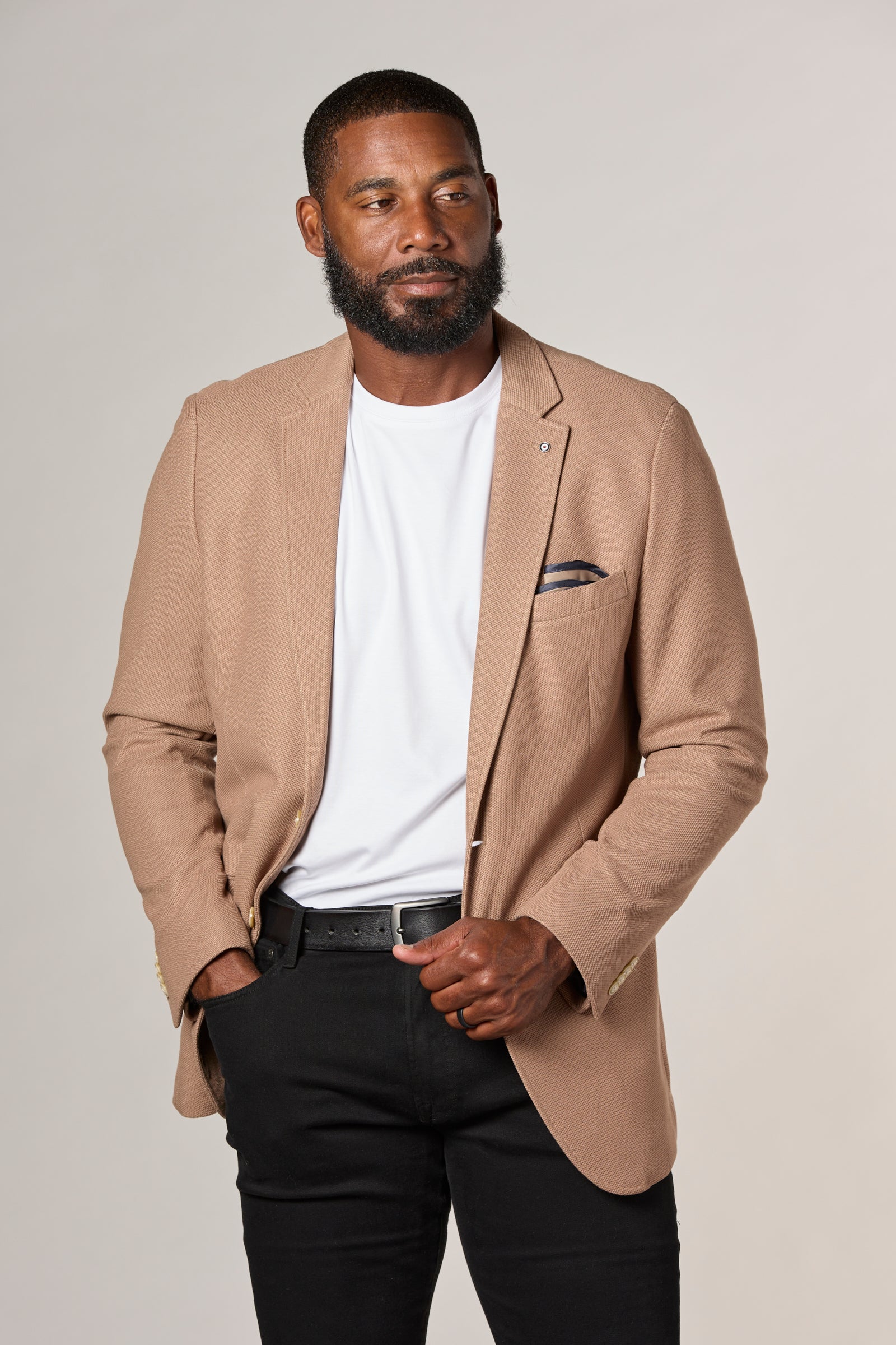 Unlined Blazer W/ Pocket