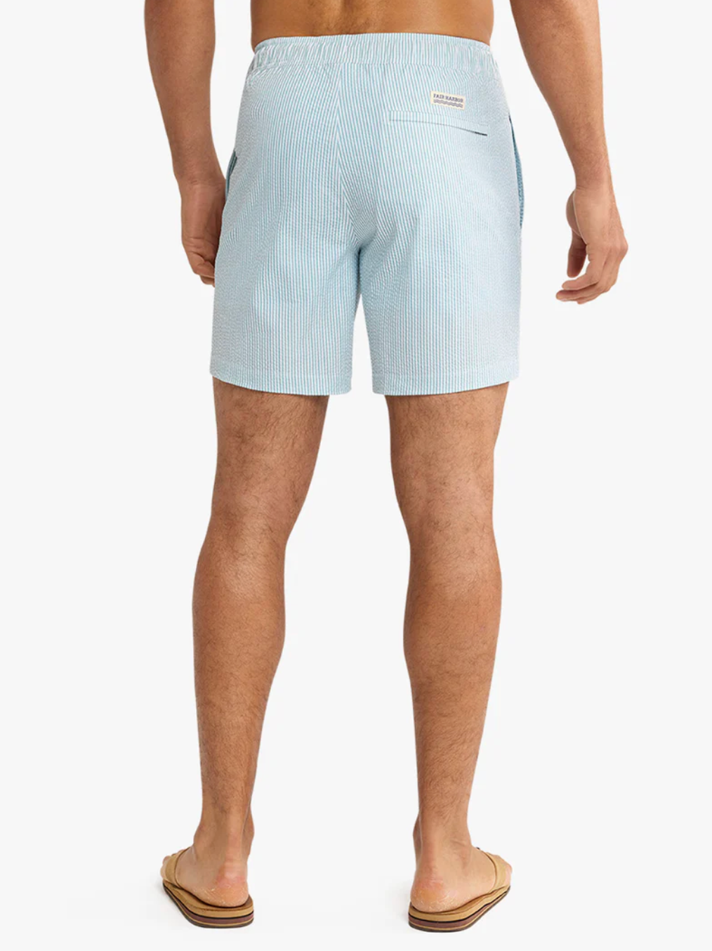 The Bayberry Trunk 7" Seapine Seersucker