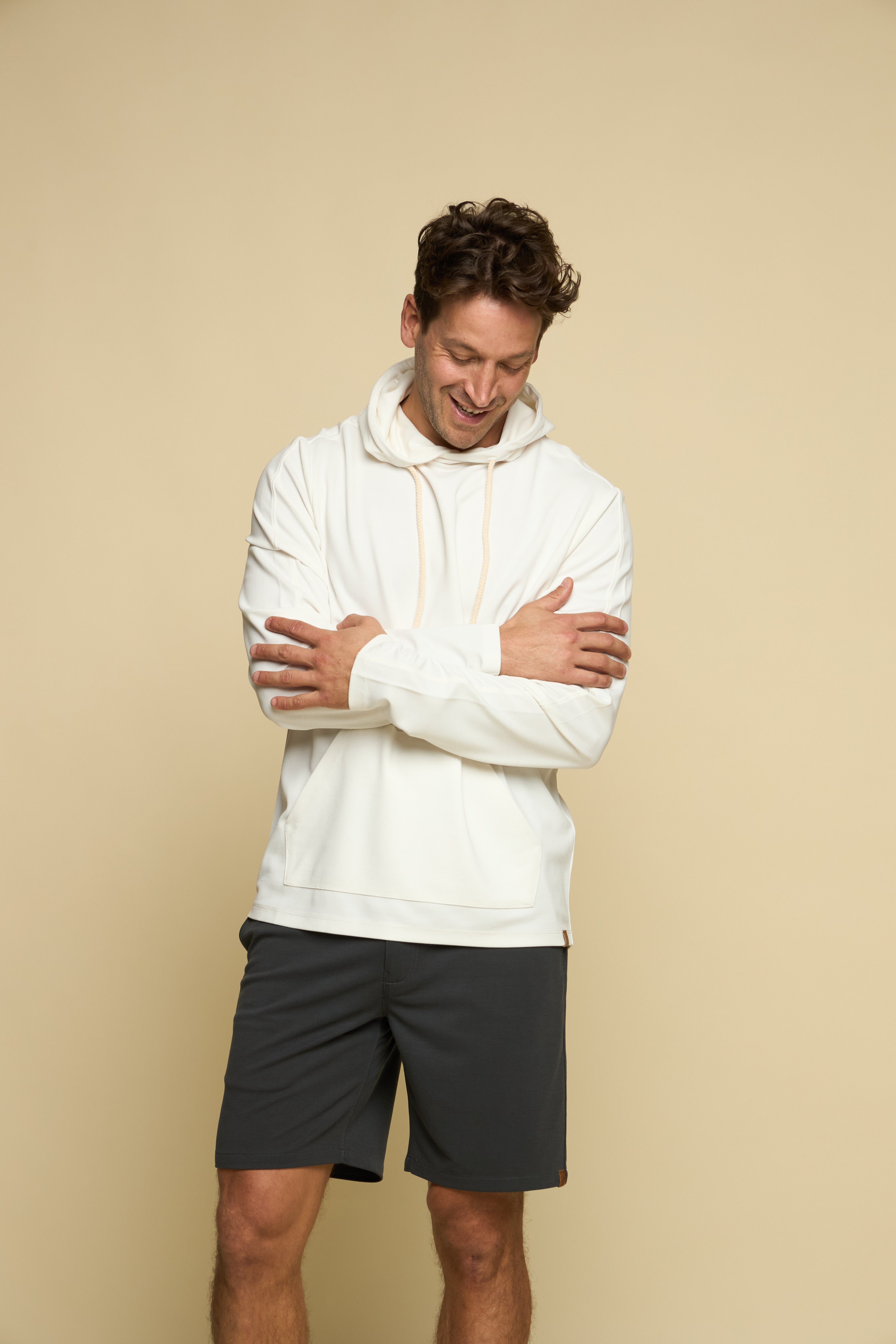 C St. Crossover Hoodie Birch