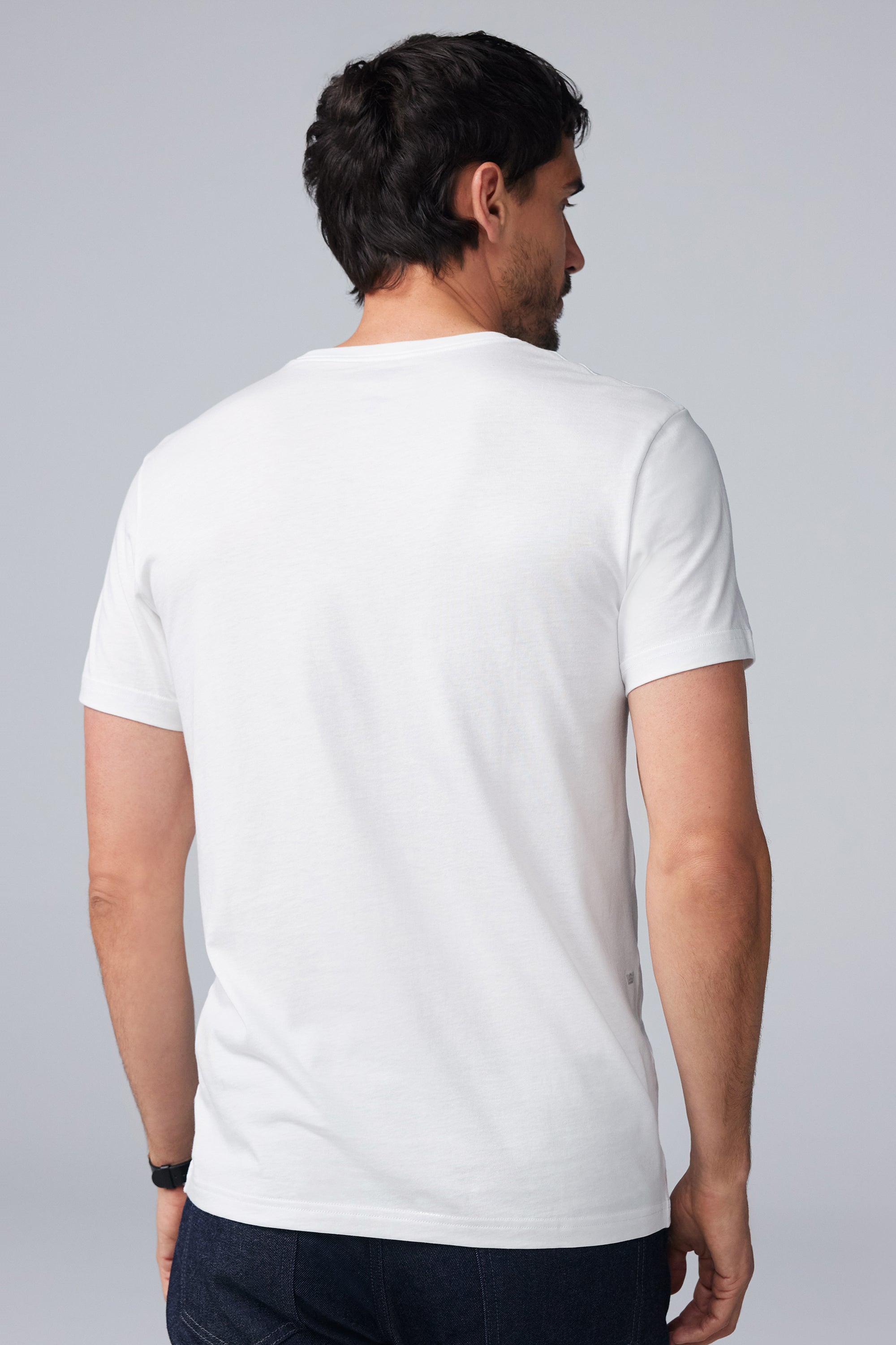 Silver Crewneck T-Shirt