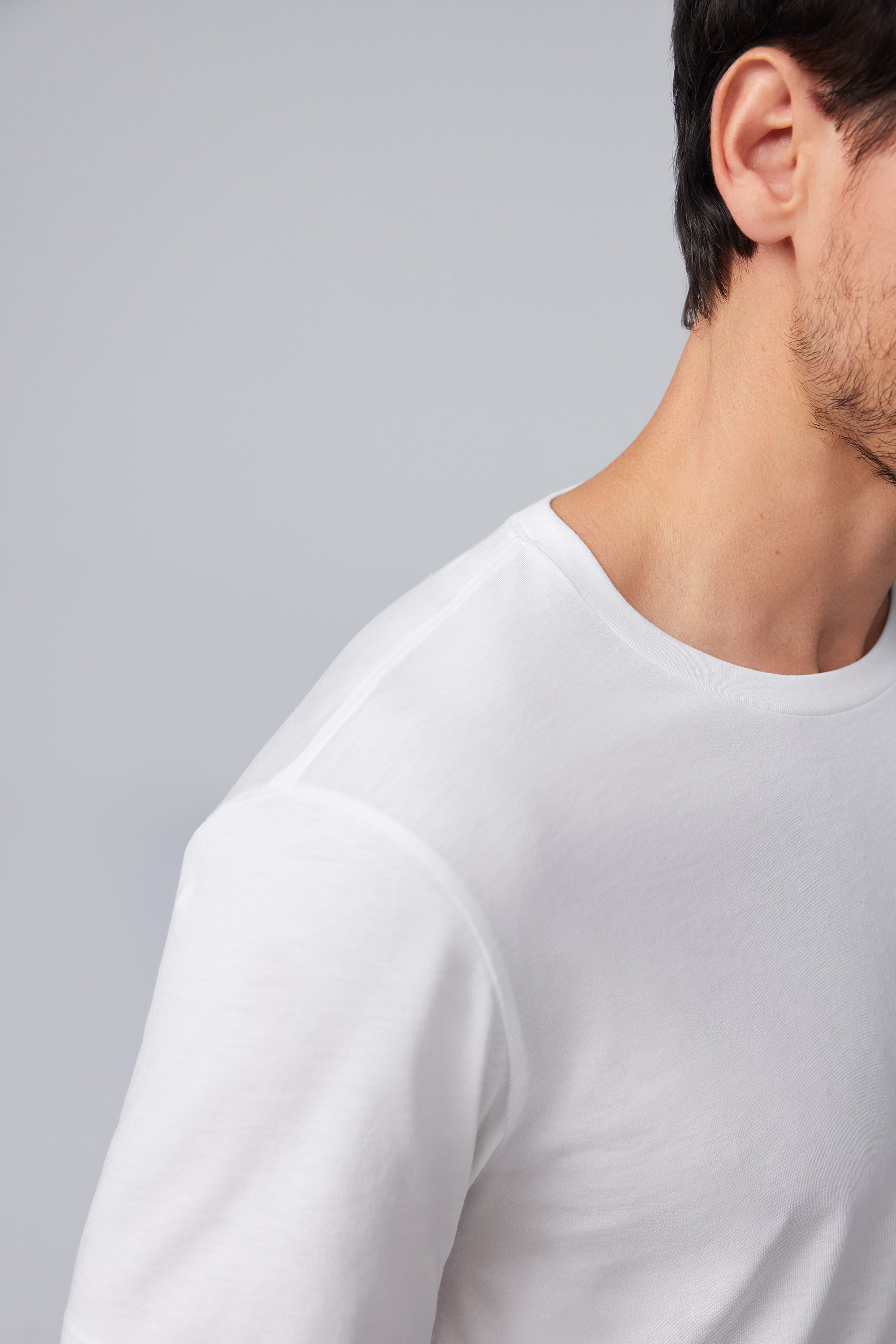 Silver Crewneck T-Shirt