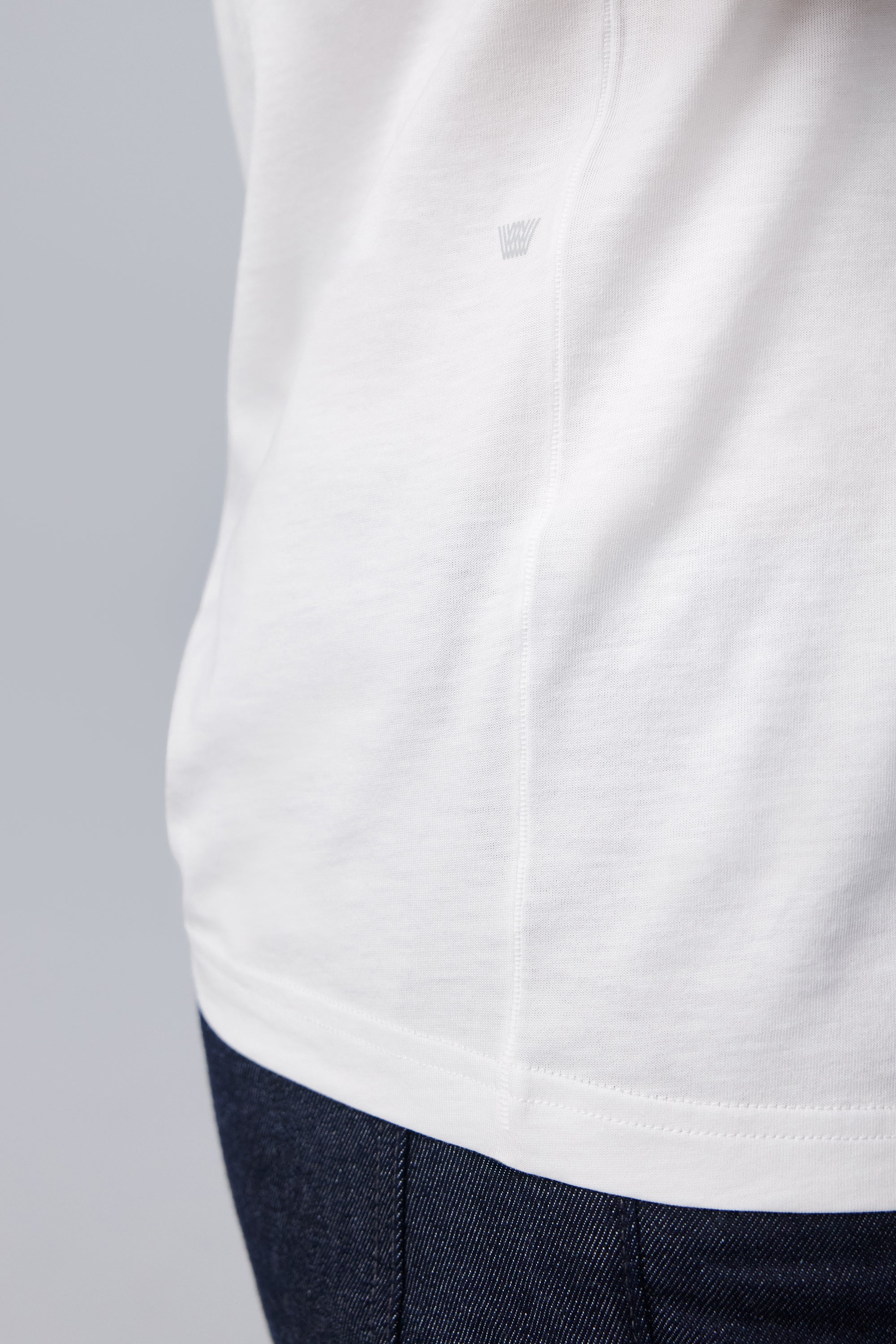 Silver Crewneck T-Shirt
