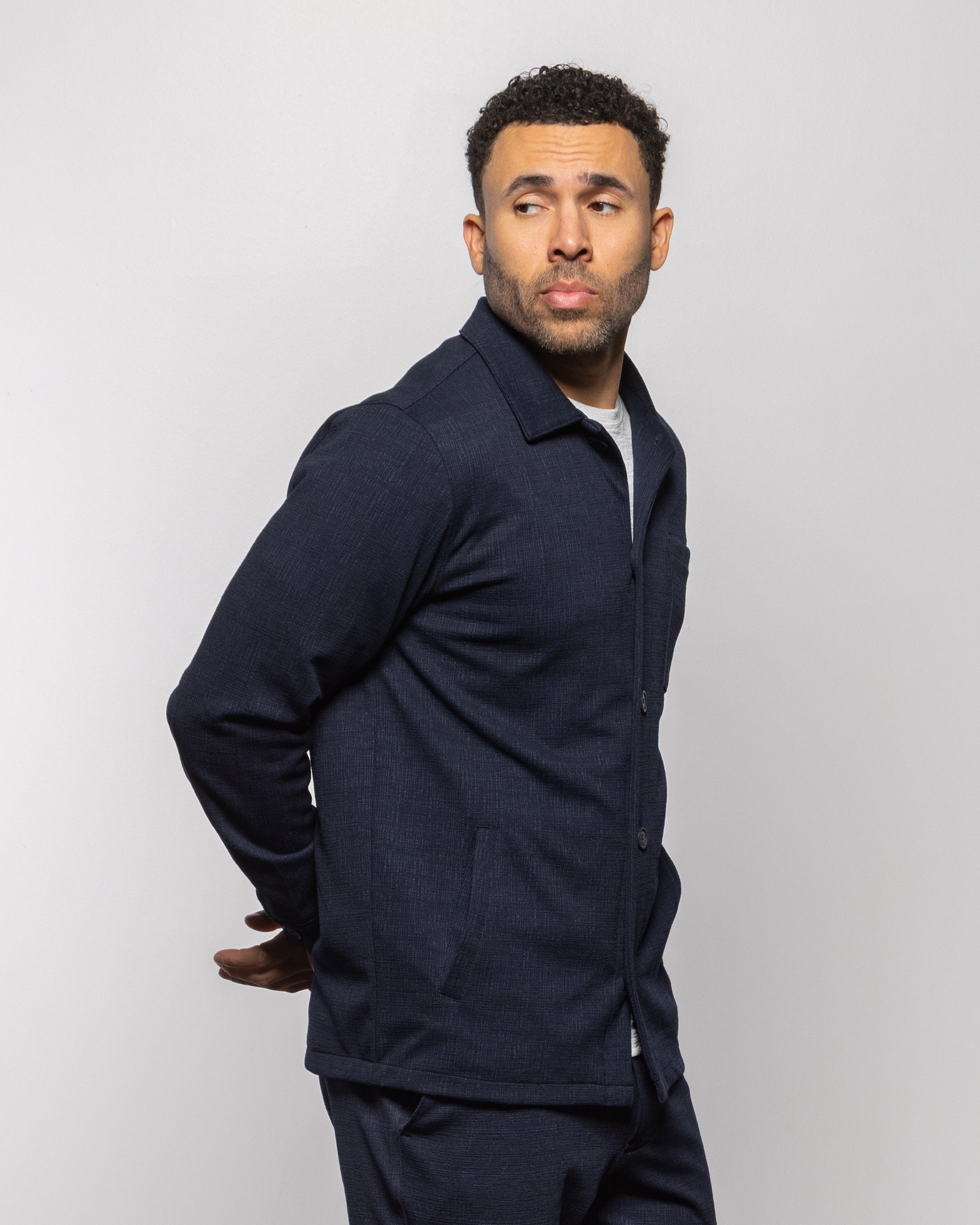 Milan Jacket Indigo Night