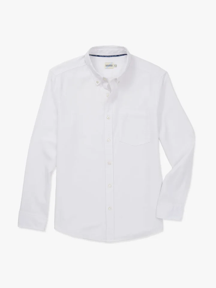 The Salty Oxford Shirt White