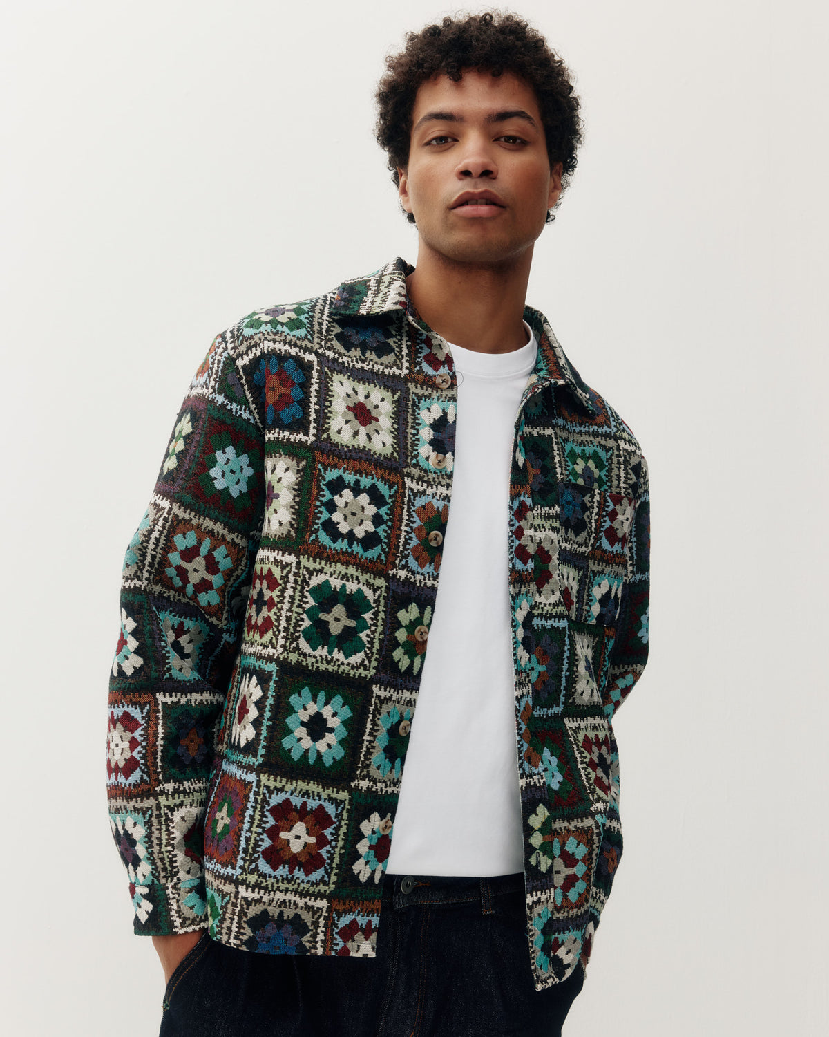 Crochet Tapestry Shirt Crochet