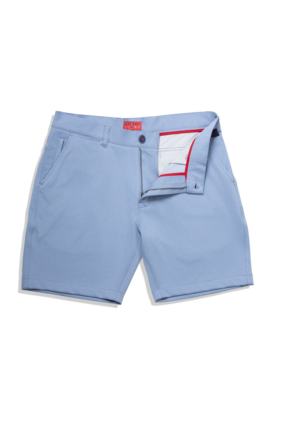 Breakwater Solid Sport Short - 7" Dusty Blue