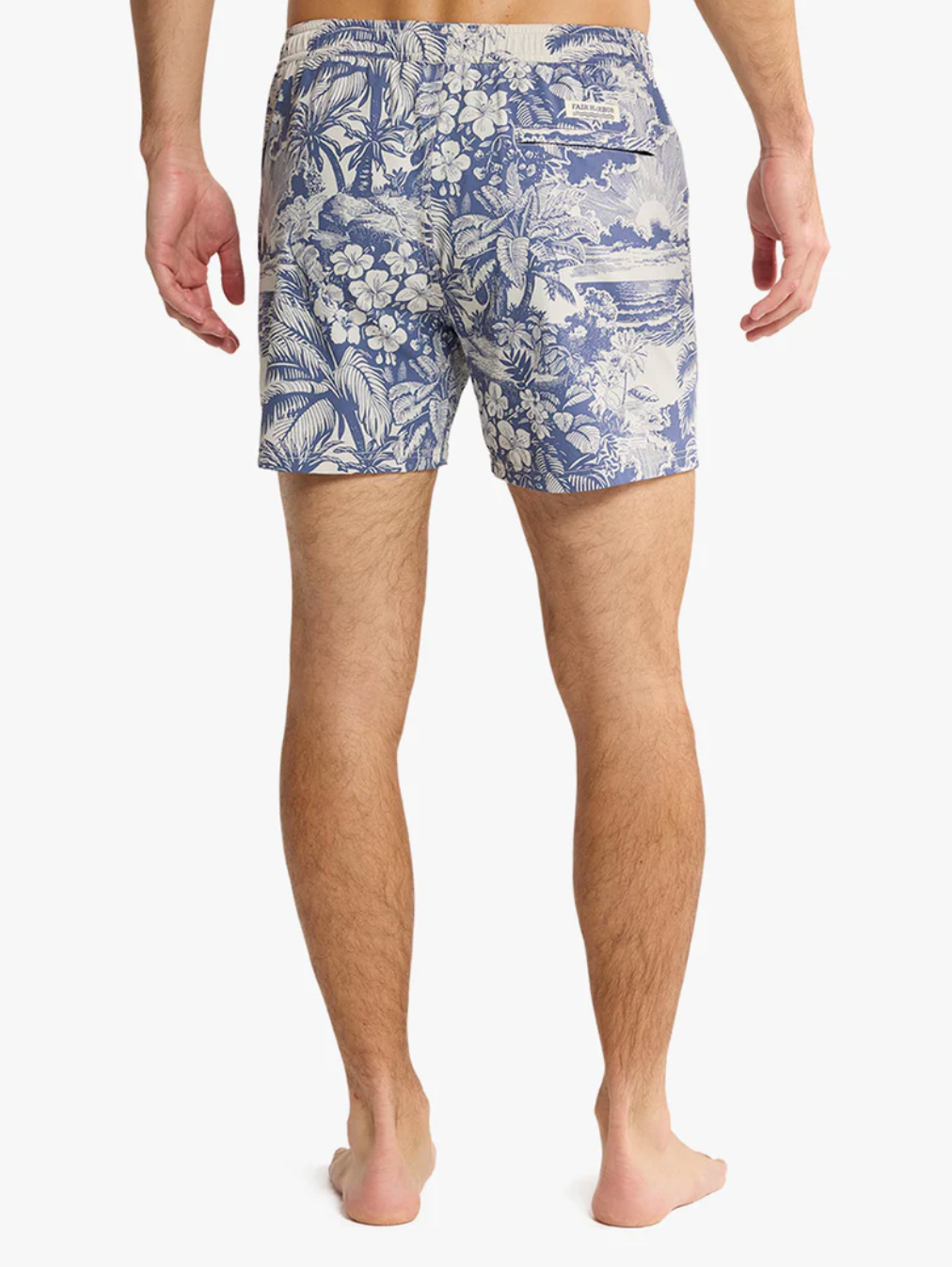 The Bungalow Trunk 5" Silver Palms