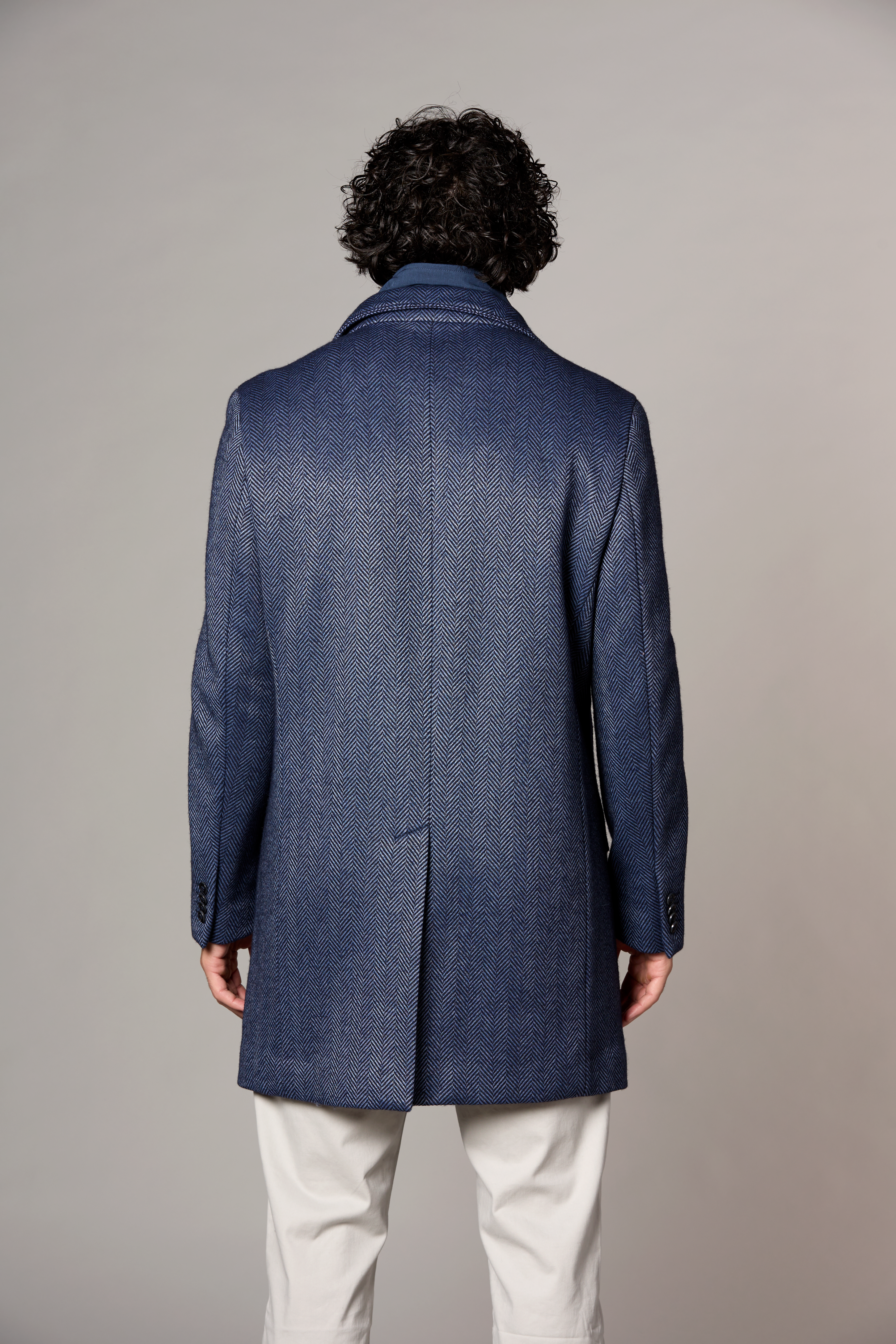 Car Coat w/ Removable Inlay in Navy