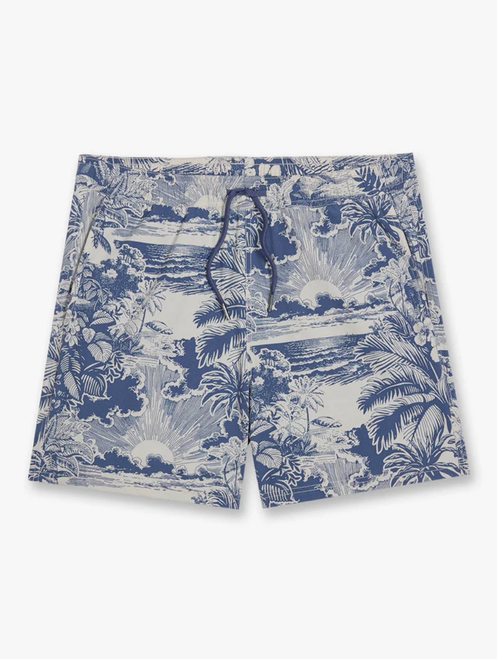 The Bungalow Trunk 5" Silver Palms