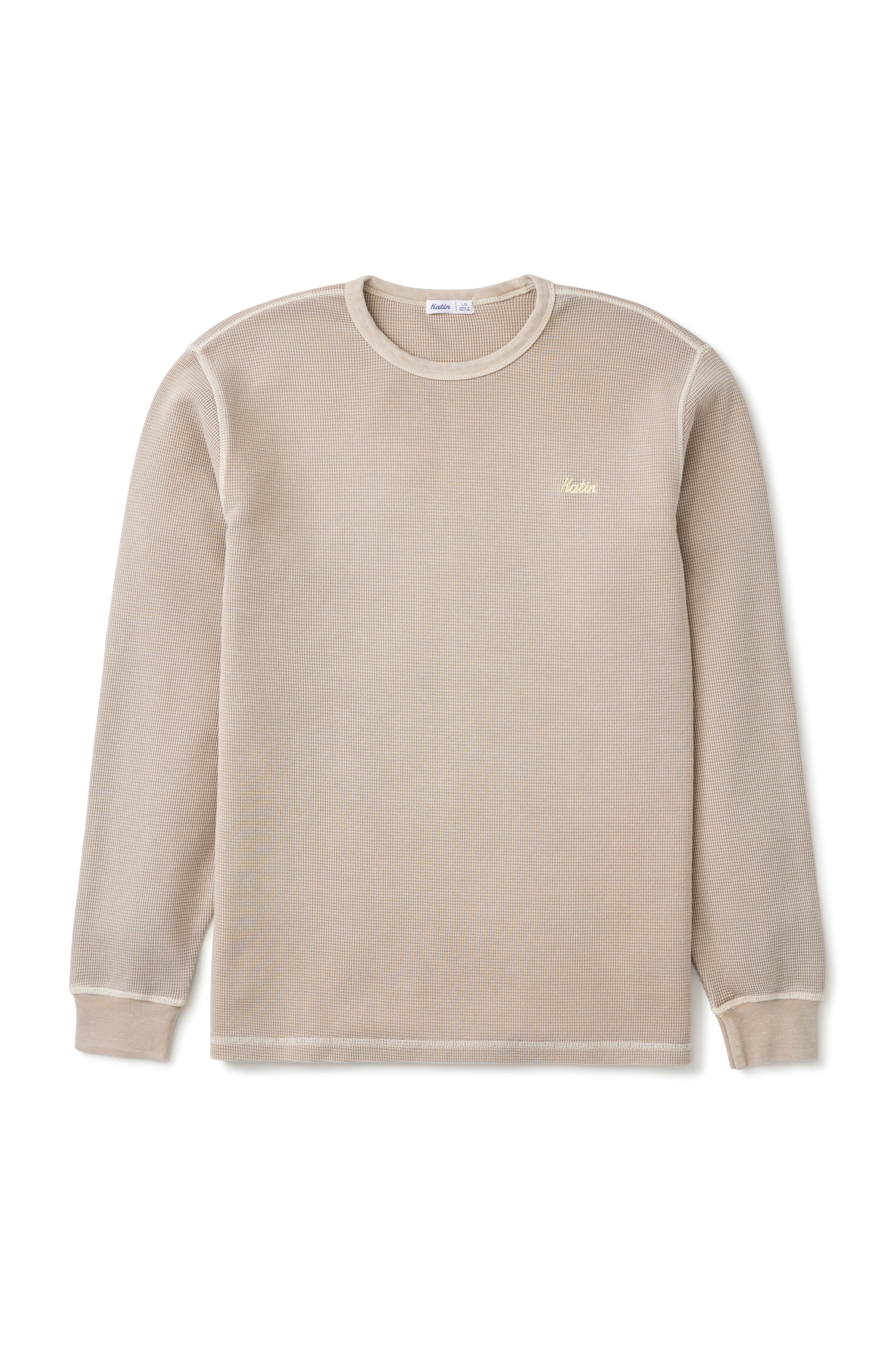 Therman Thermal Tee Birch Vintage Wash