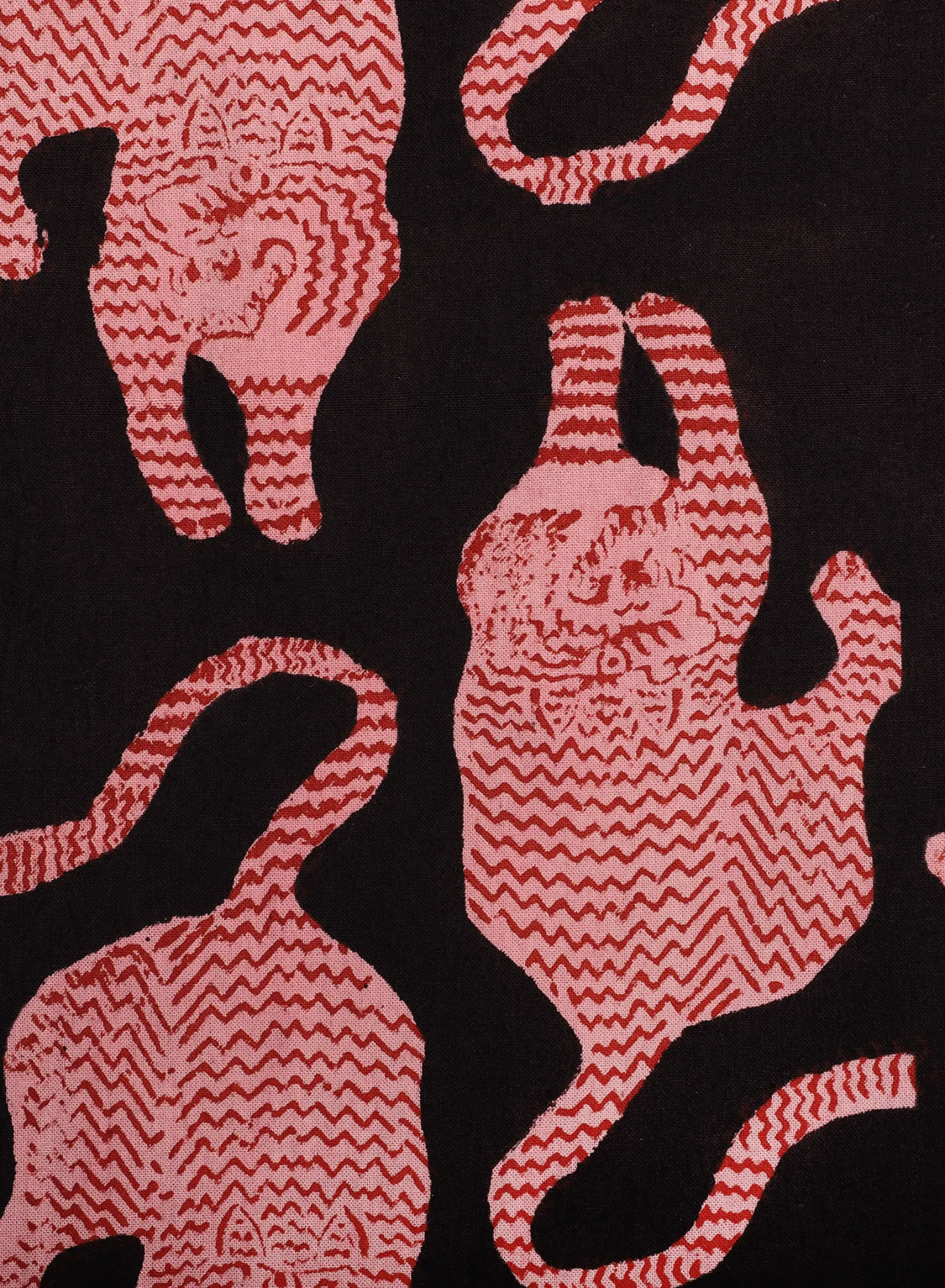 Chintan Block Print Shirt BP69 Coral