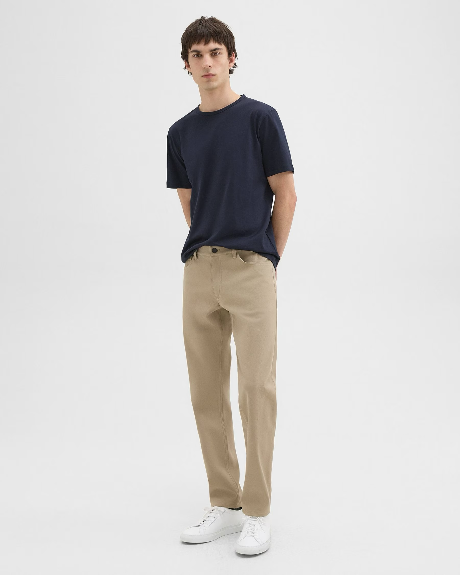 Raffi Pant in Neoteric Twill Bark