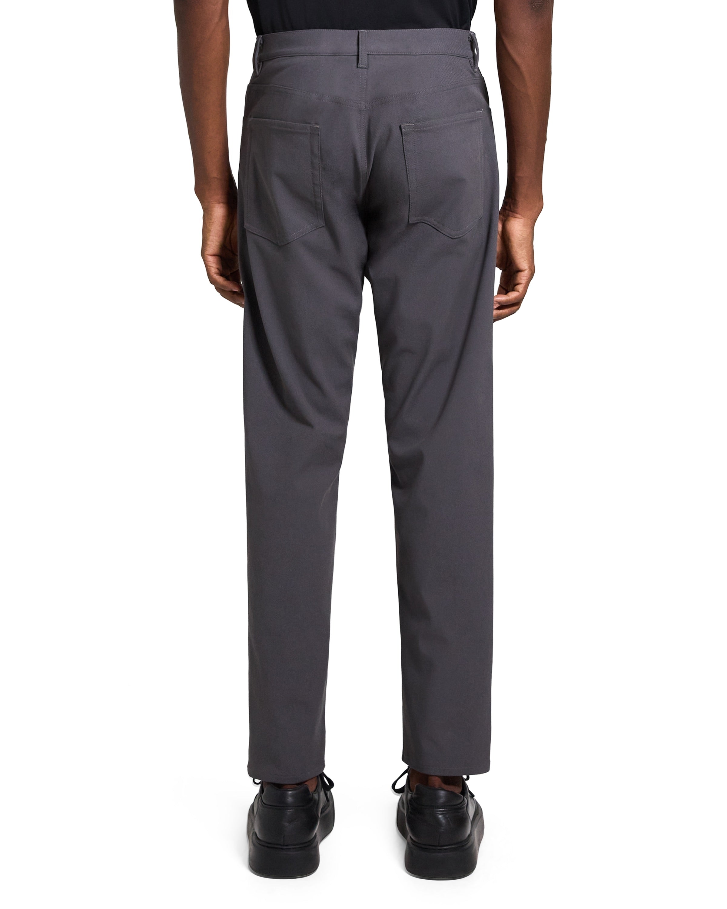 Raffi Pant in Neoteric Twill Dark Grey