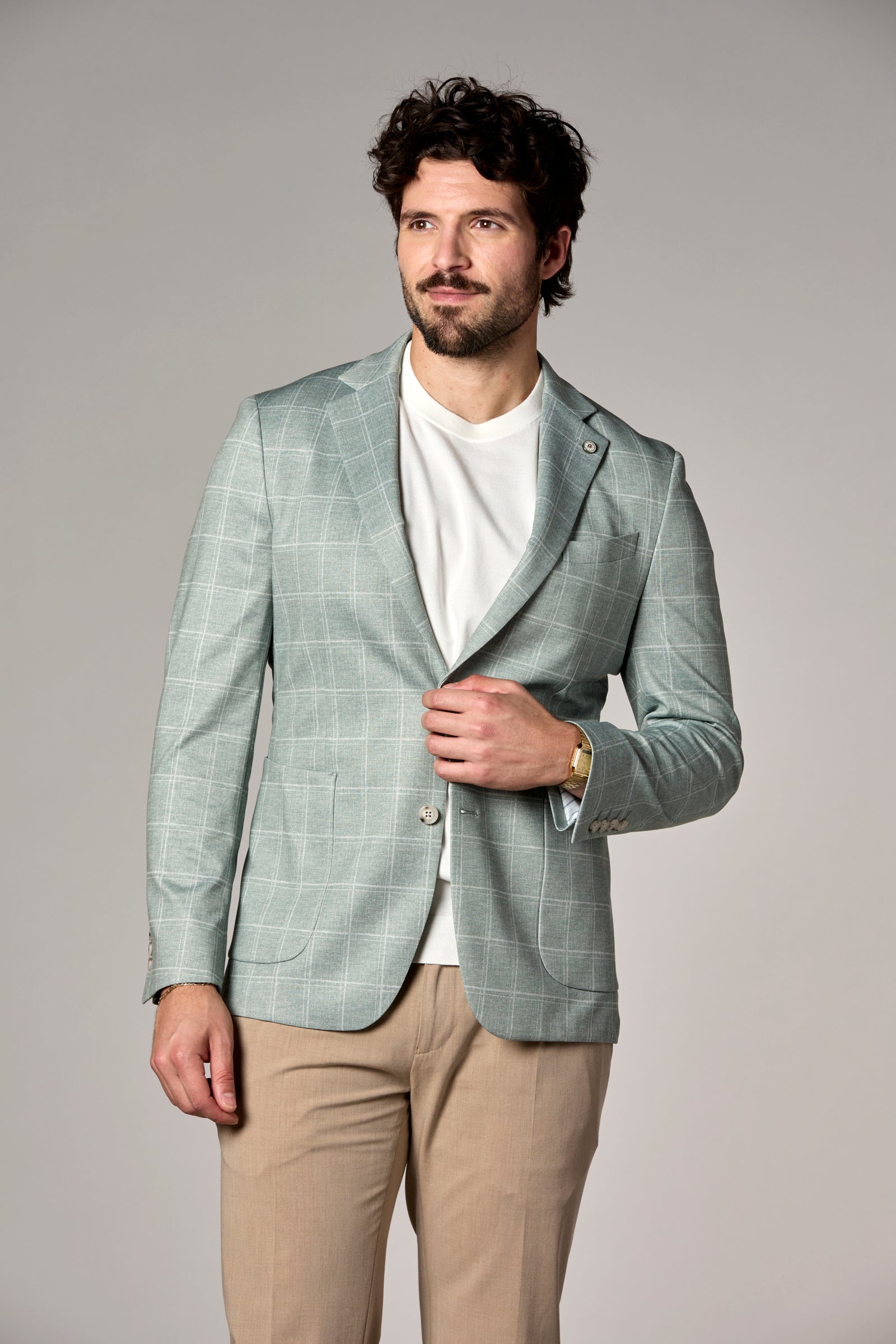 Riserva Jacket Green Windowpane