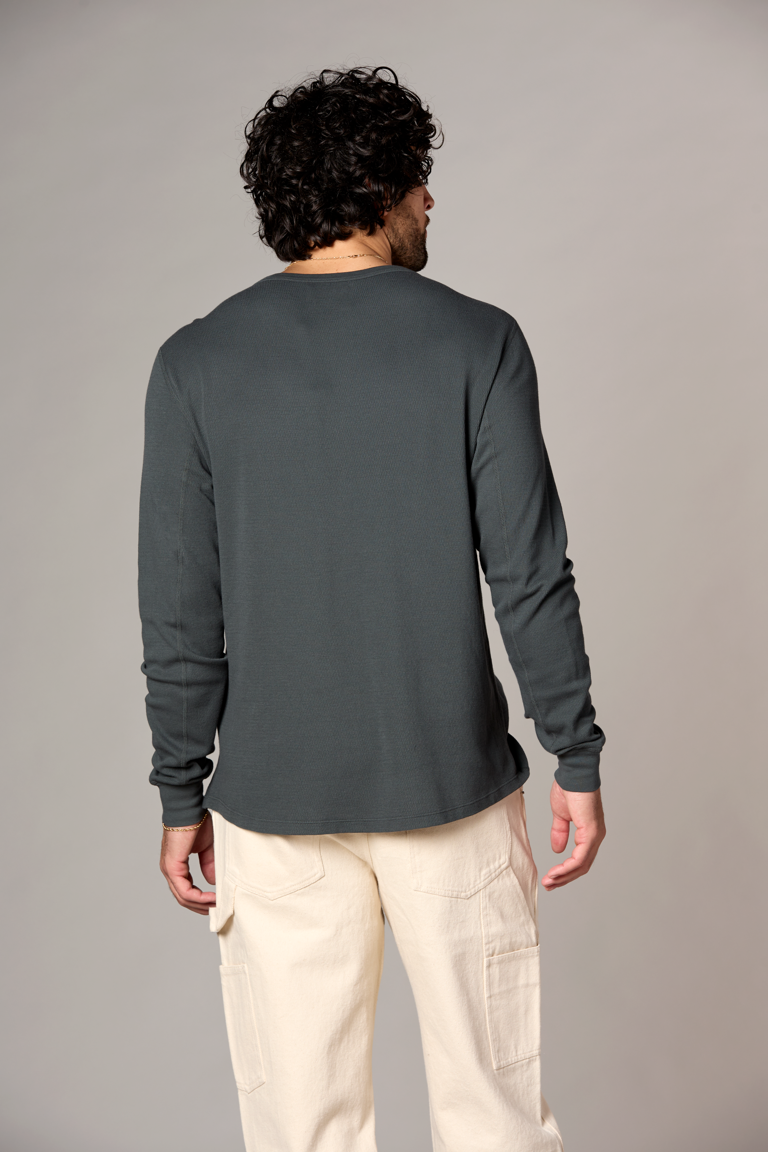 Crawford Military Rib Thermal Crew in Castleton Green