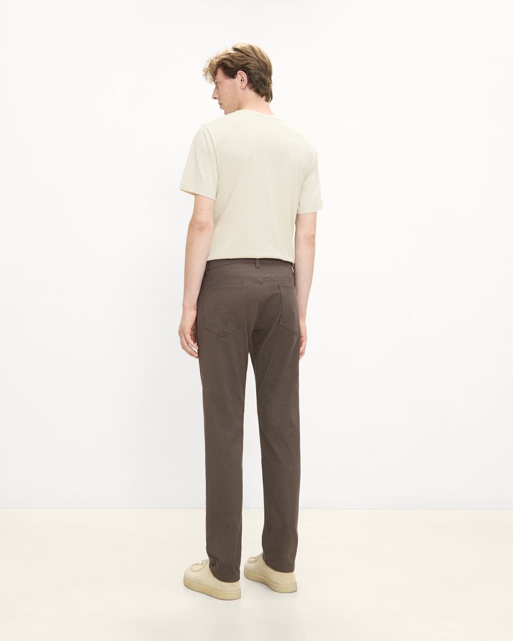 Raffi Pant in Neoteric Twill Classic Brown