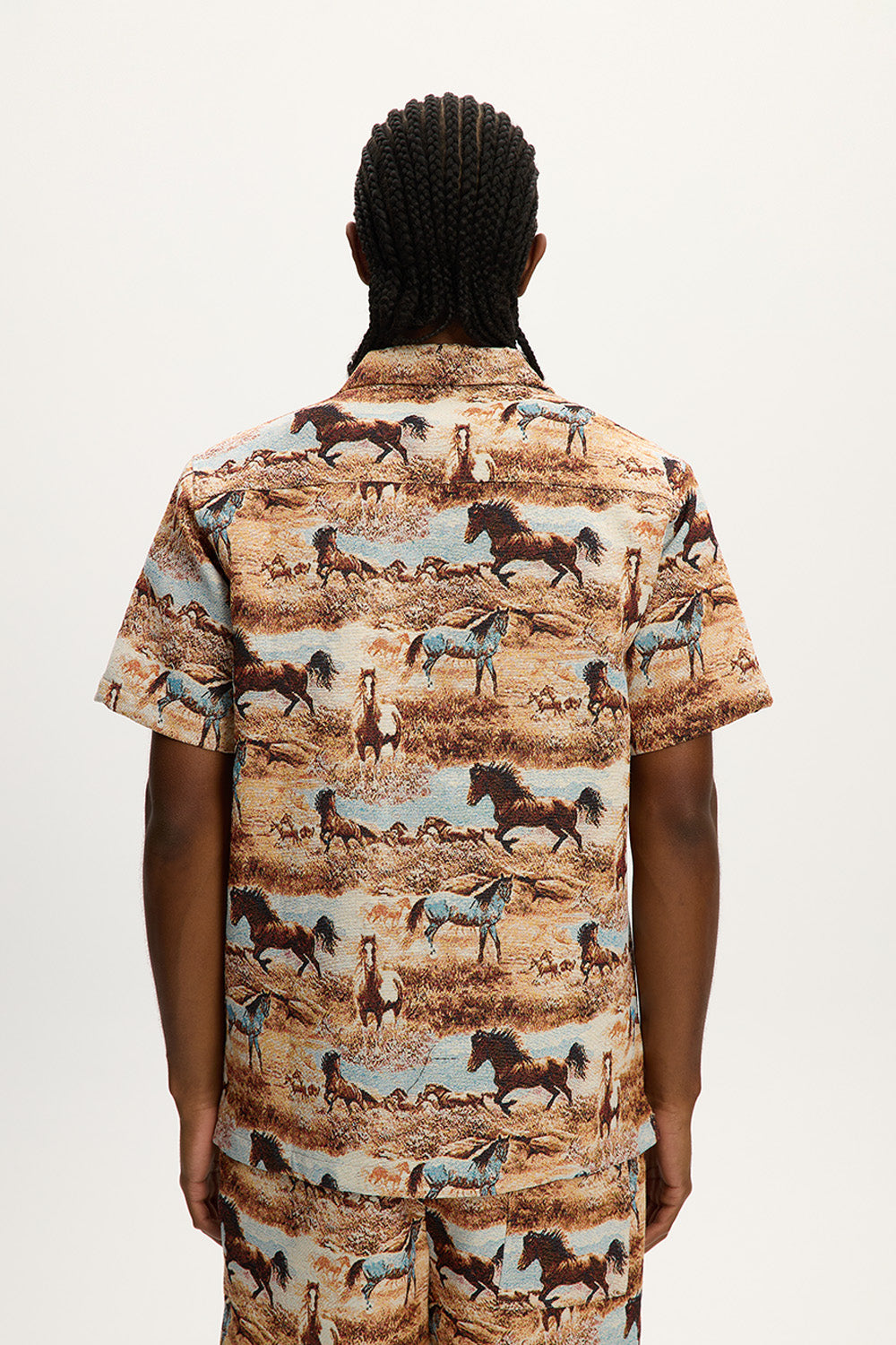 Tapestry Shirt Stallion AOP
