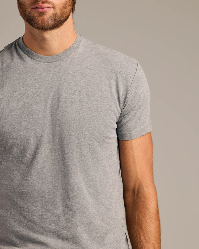 Classic Crew Tee Grey Heather