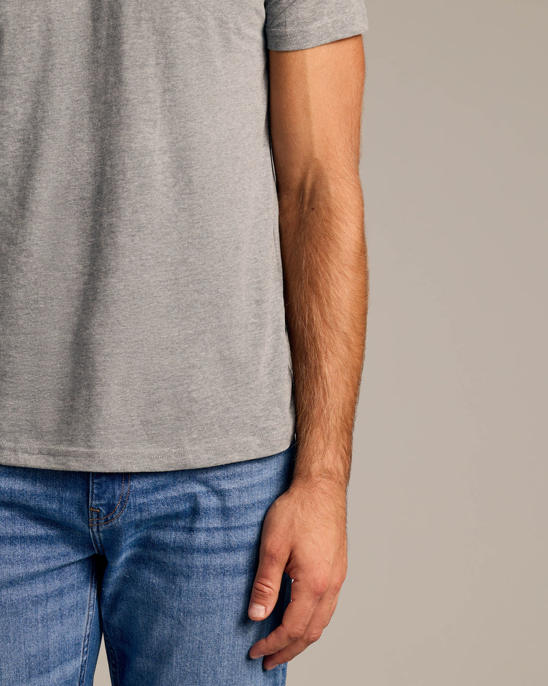 Classic Crew Tee Grey Heather