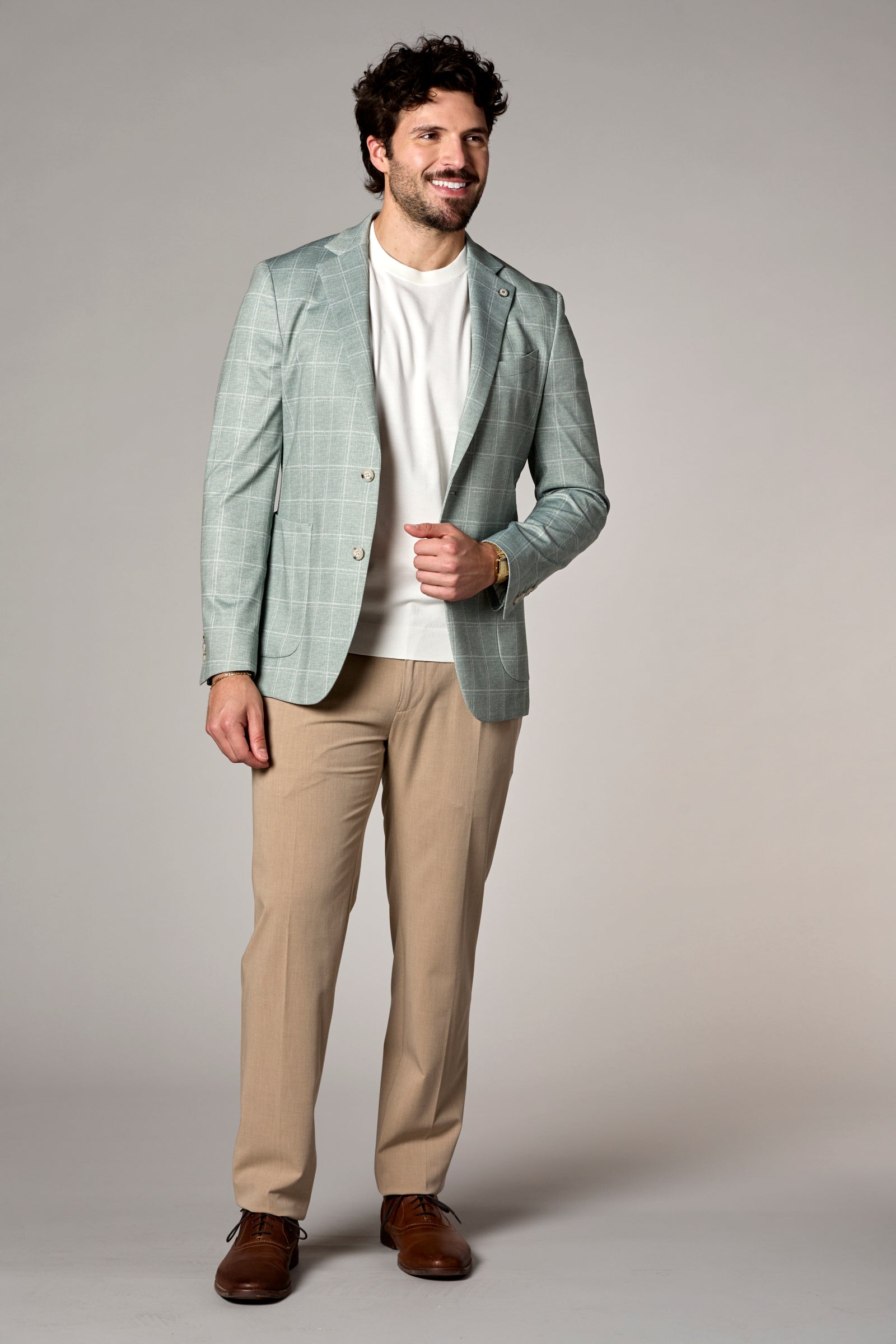 Riserva Jacket Green Windowpane