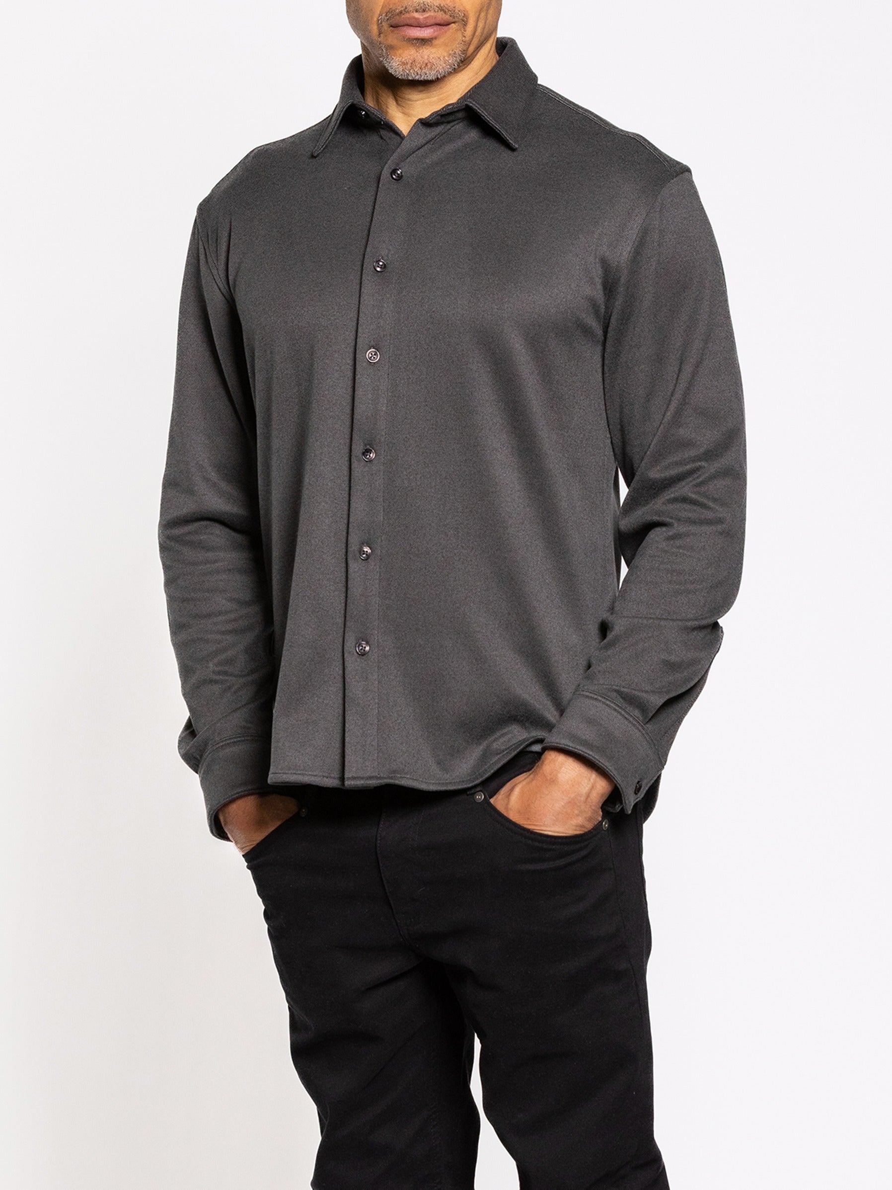 Hermosa Long Sleeve Jet Black