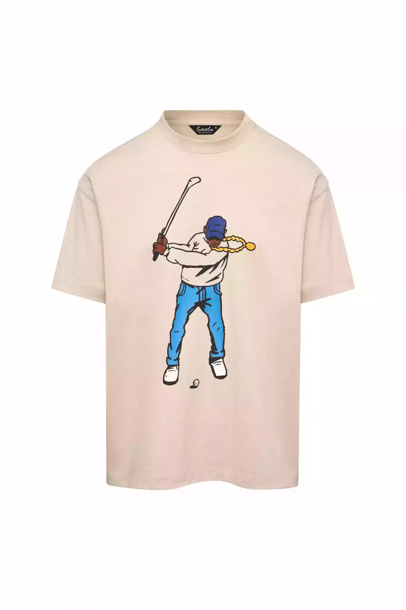 Double Sided Swingman Tee Pumice