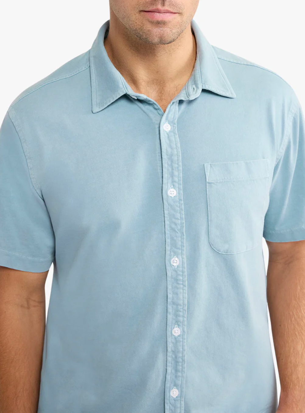 The Saltaire Shirt Bay Blue