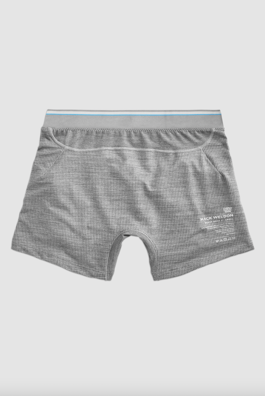 AIRKNITx Boxer Brief Grey Heather