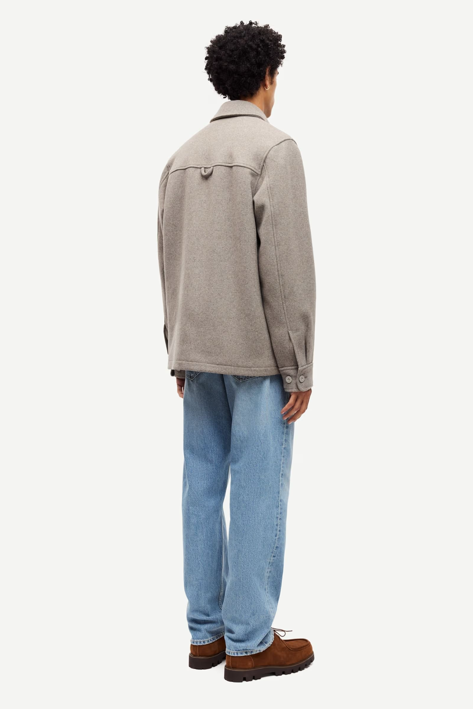 Pally Shirt Jacket Elephant Skin