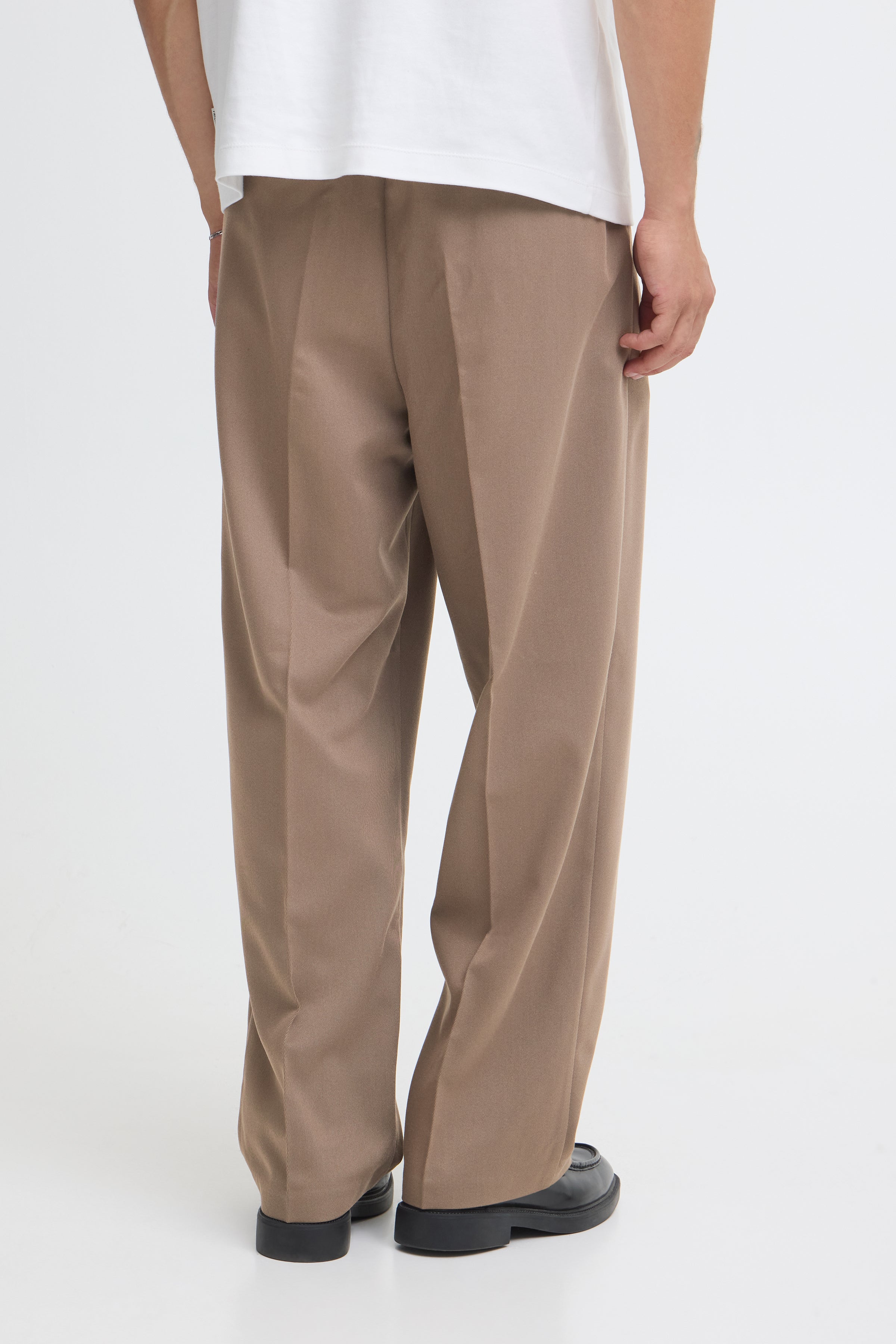 Grant Stretch Wide Leg Pant Chocolate Chip Melange