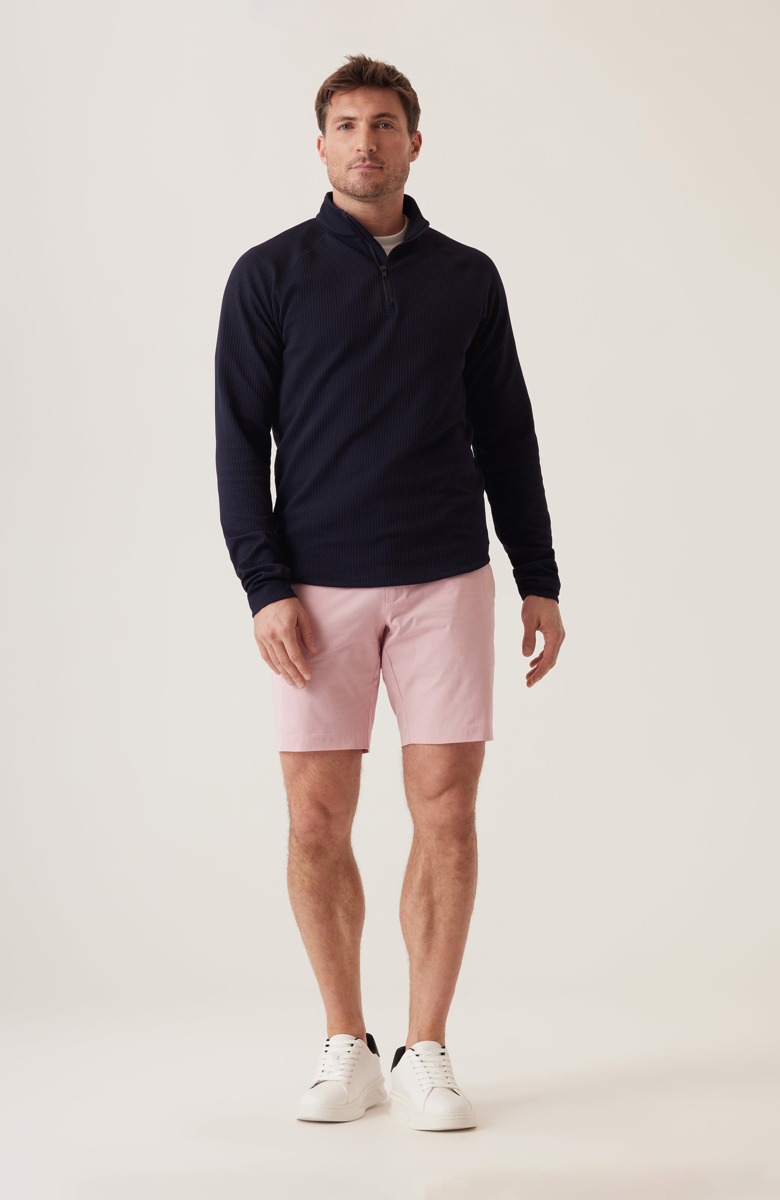 Galaxy Bermuda Stretch Twill Short Blush