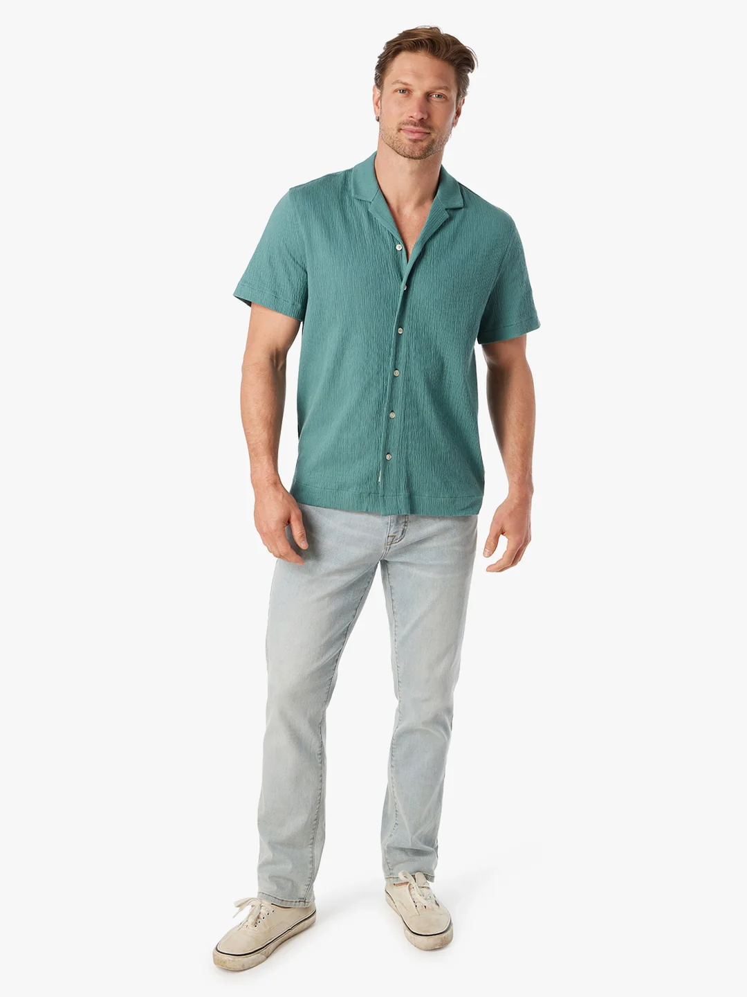 Babylon Camp Shirt Sea Green