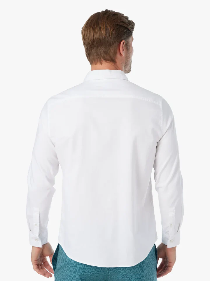 The Salty Oxford Shirt White