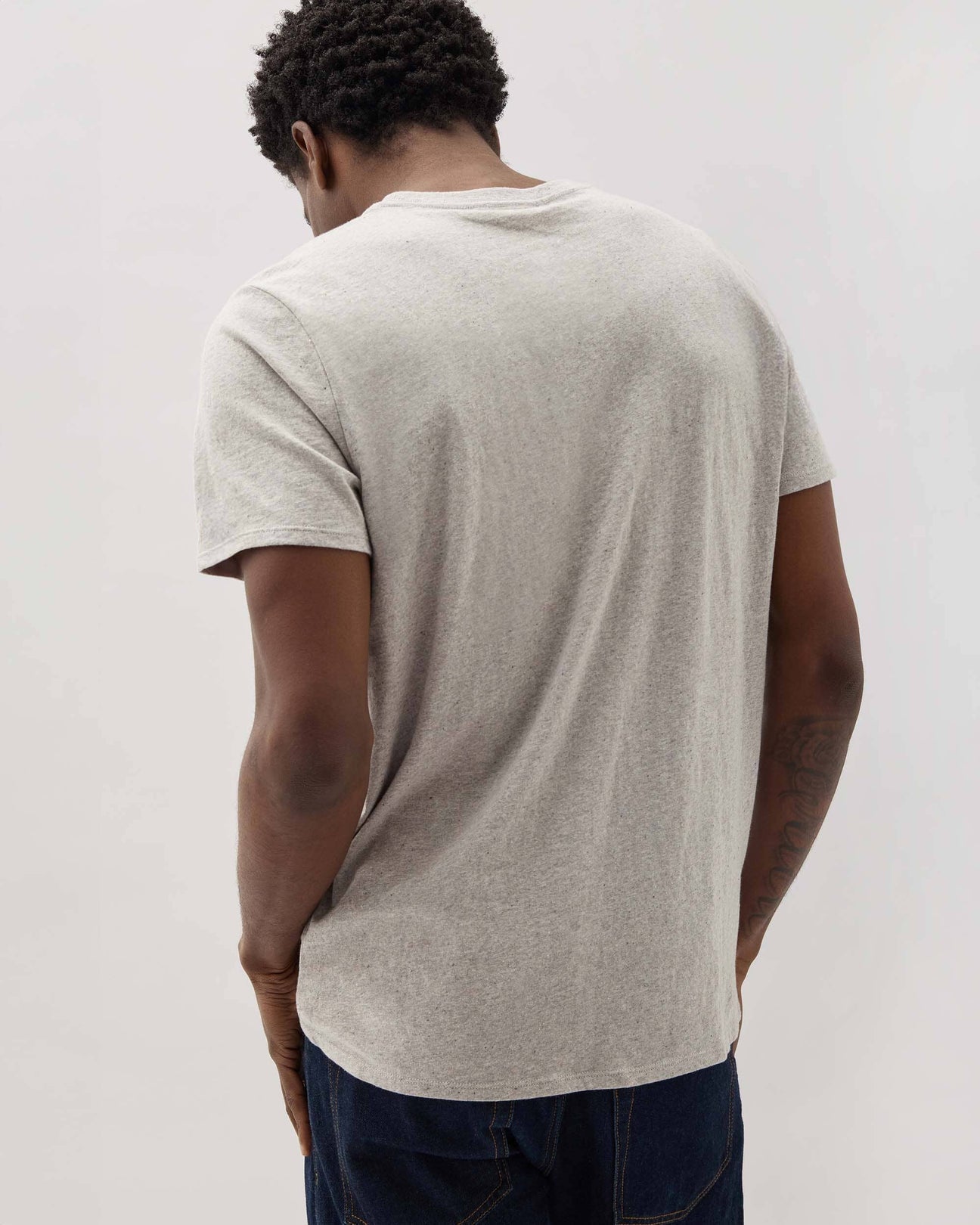 Vintage Jersey Tee Athletic Heather Grey