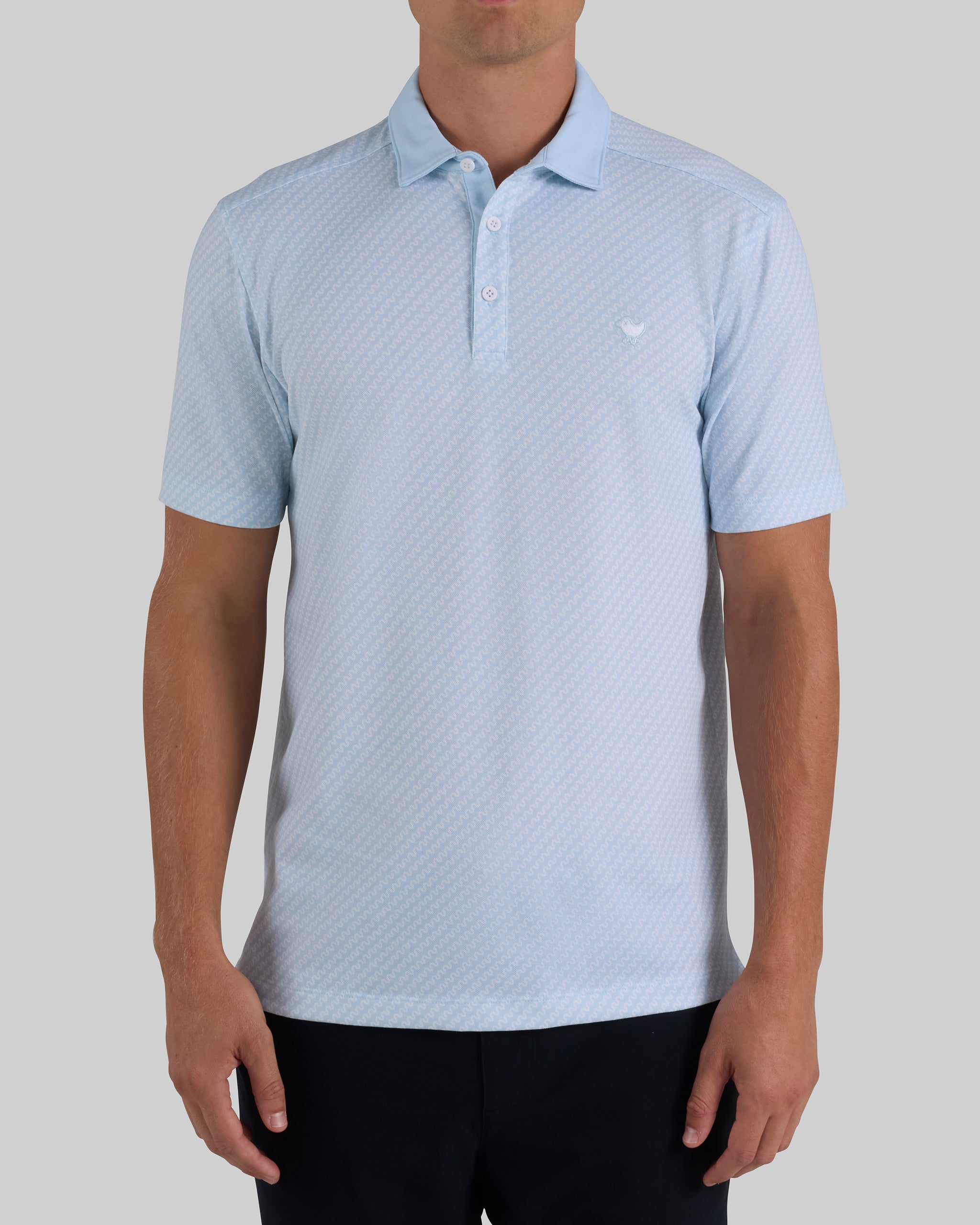 Link Up Polo Baby Blue