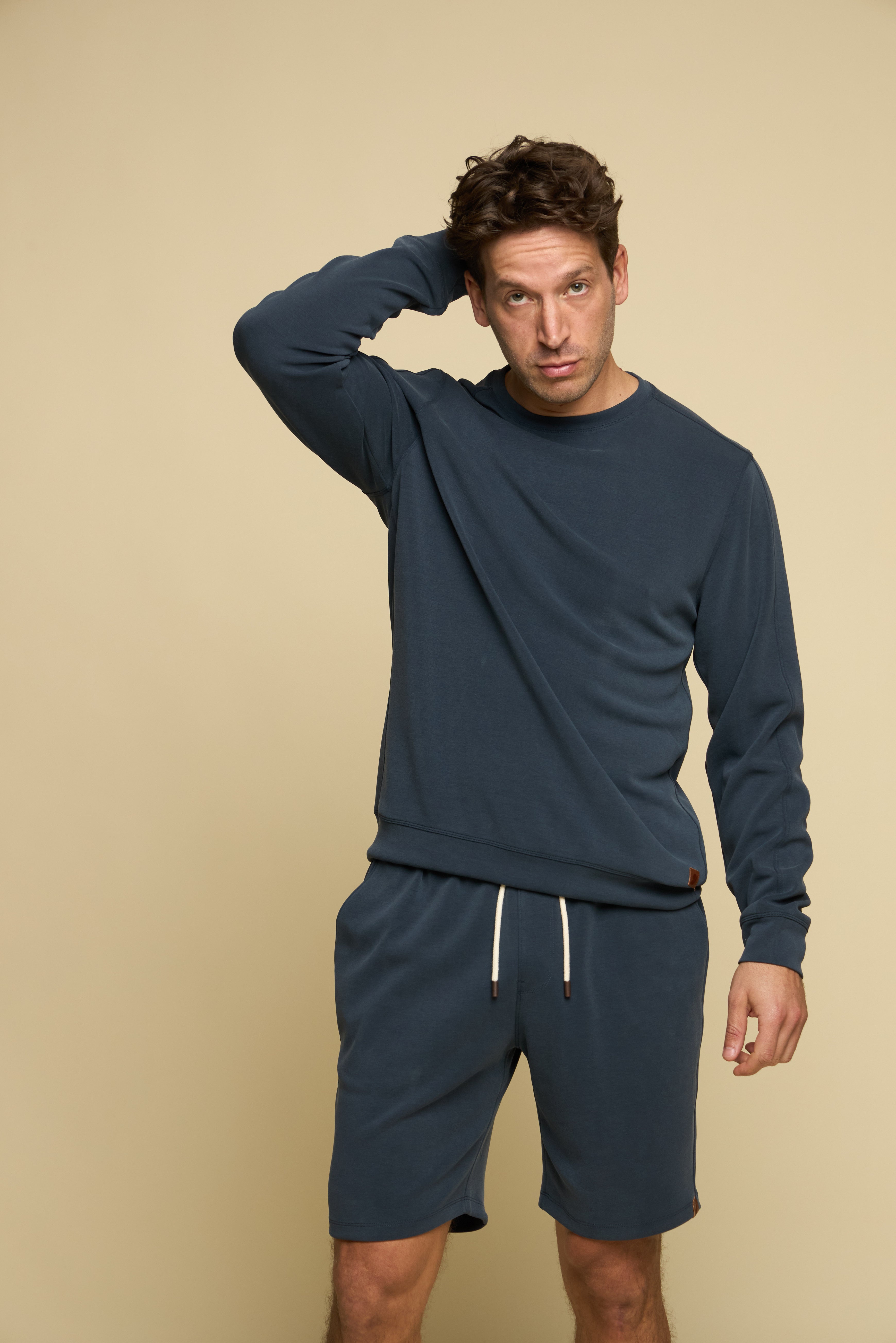 Later On Crew Indigo Night