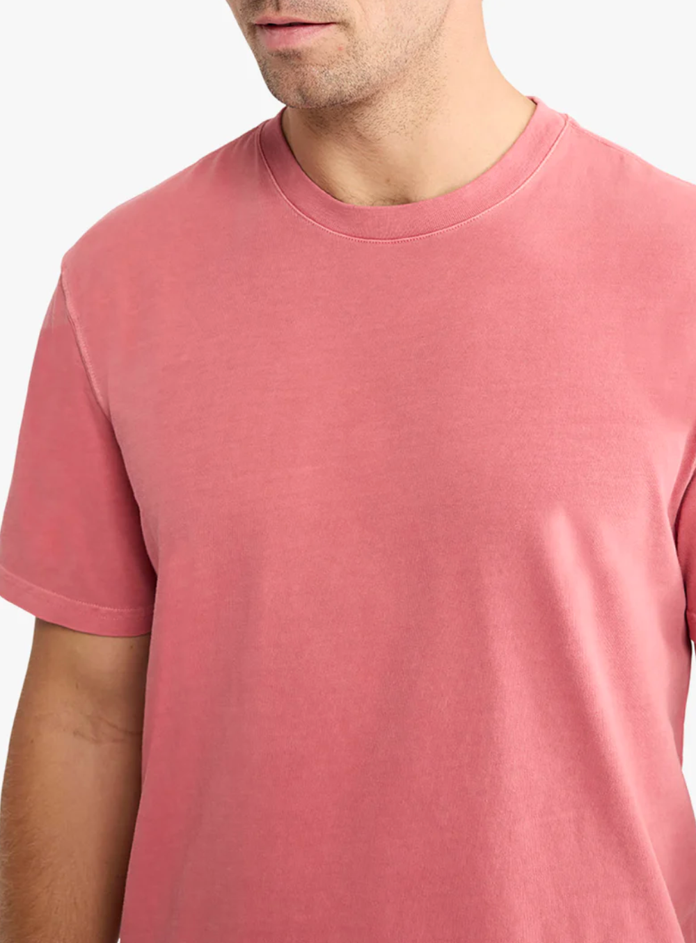 The Saltaire Tee Washed Red