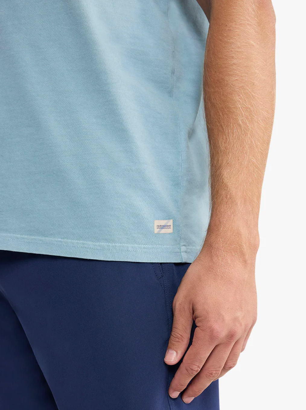 The Saltaire Tee Bay Blue