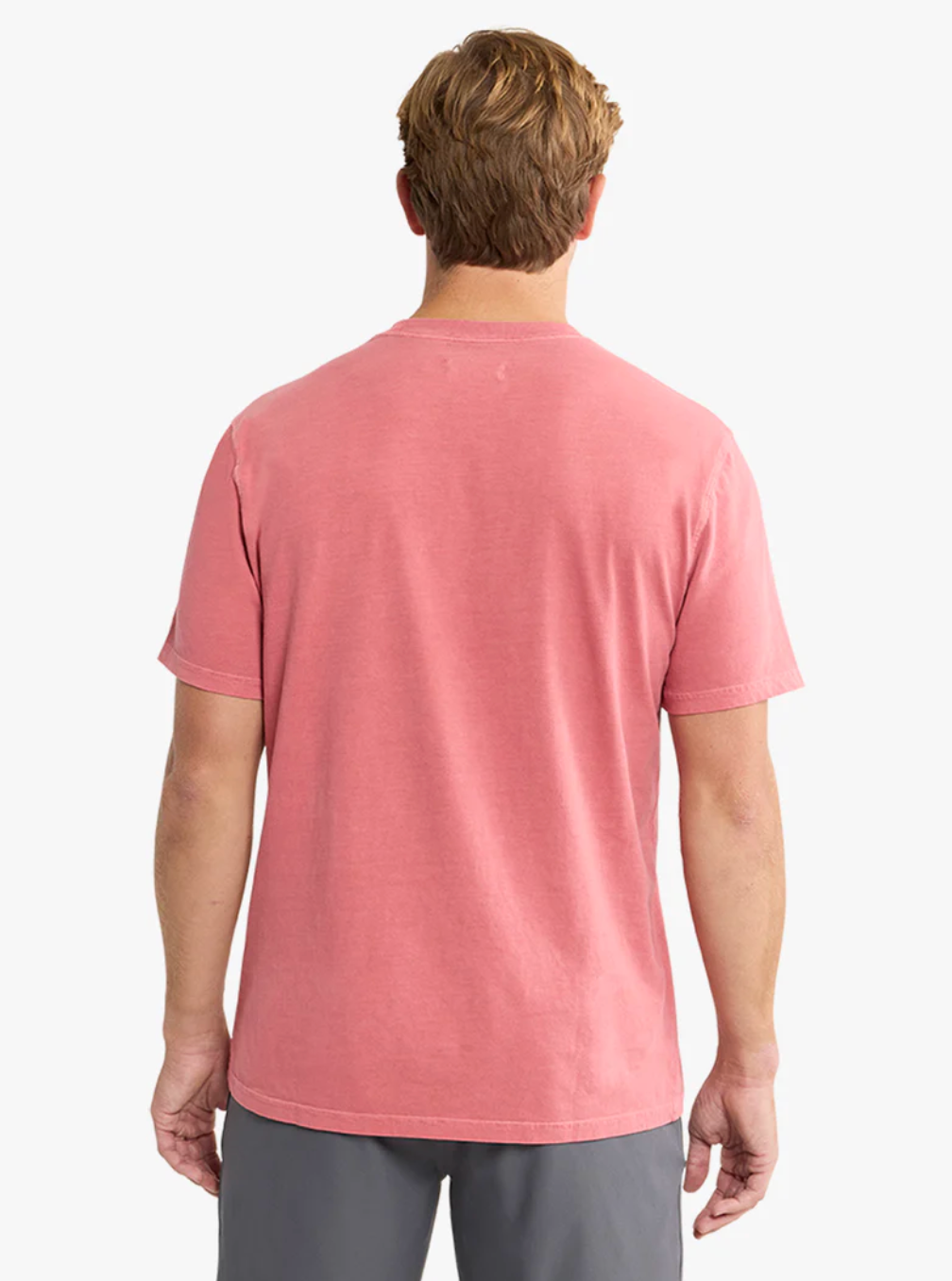 The Saltaire Tee Washed Red