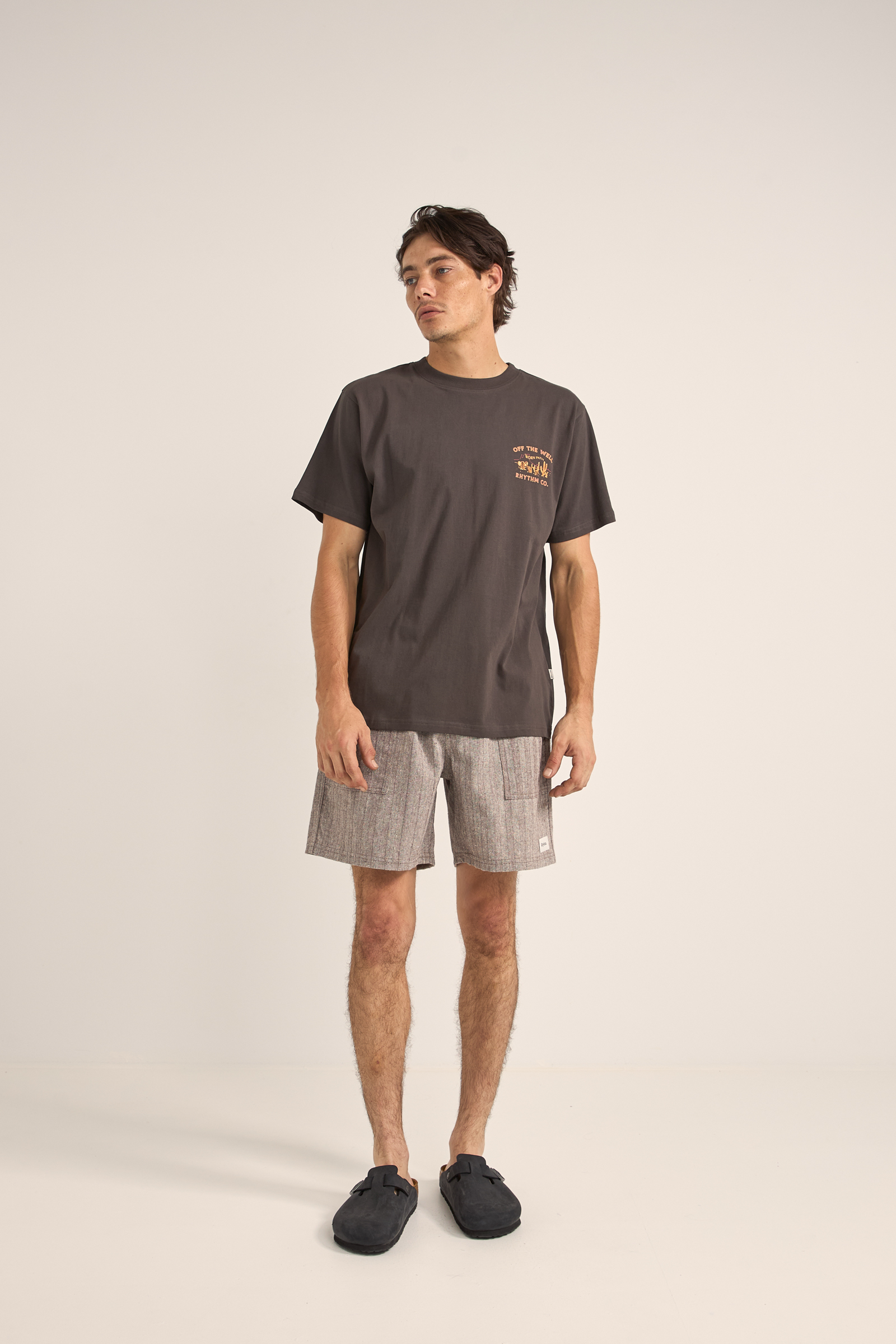 Worn Path Short Sleeve T-Shirt Vintage Black