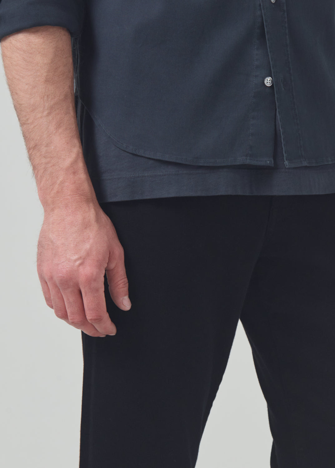 London Tapered Slim Raven