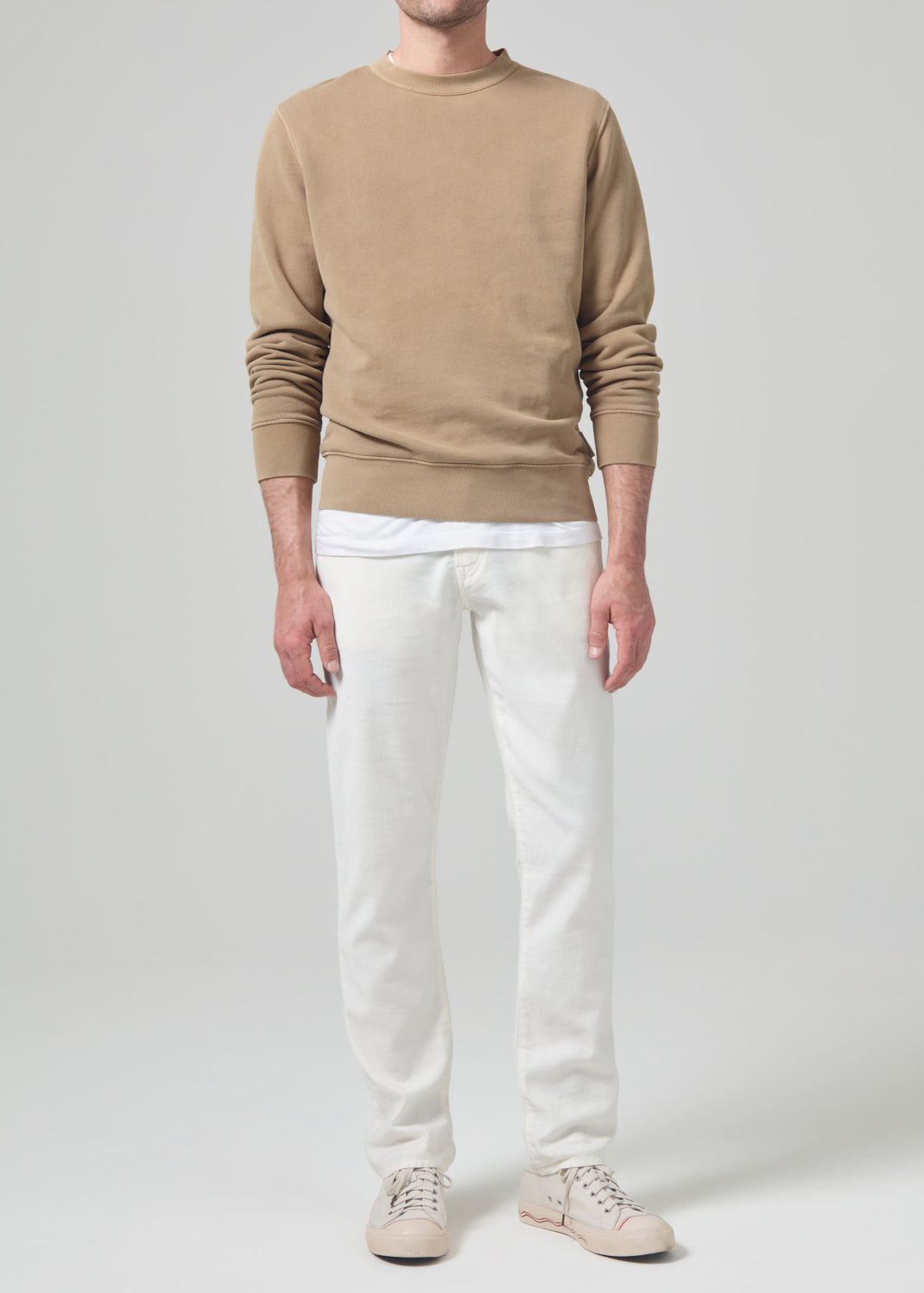 Gage Straight Stretch Linen Sierra