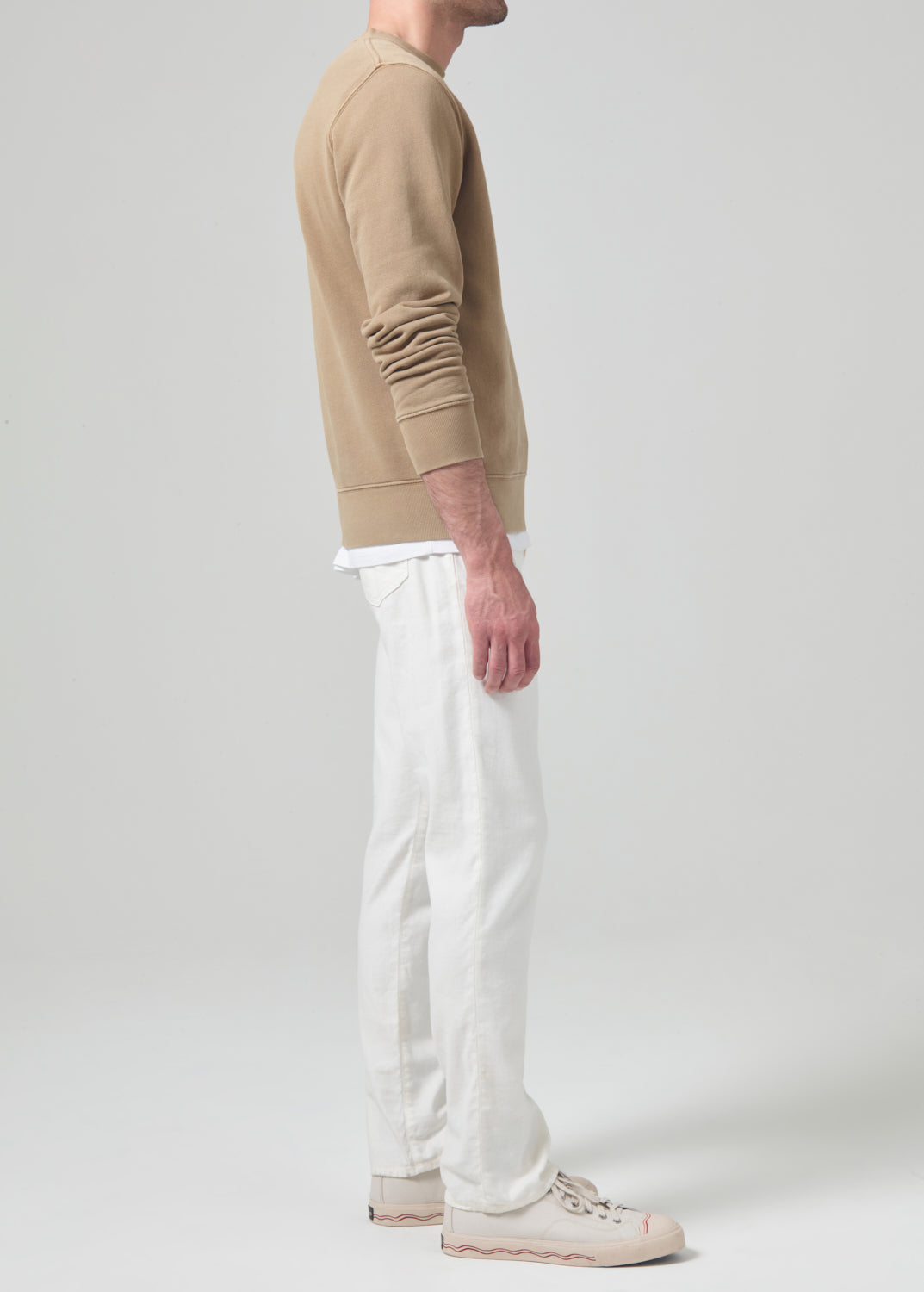 Gage Straight Stretch Linen Sierra